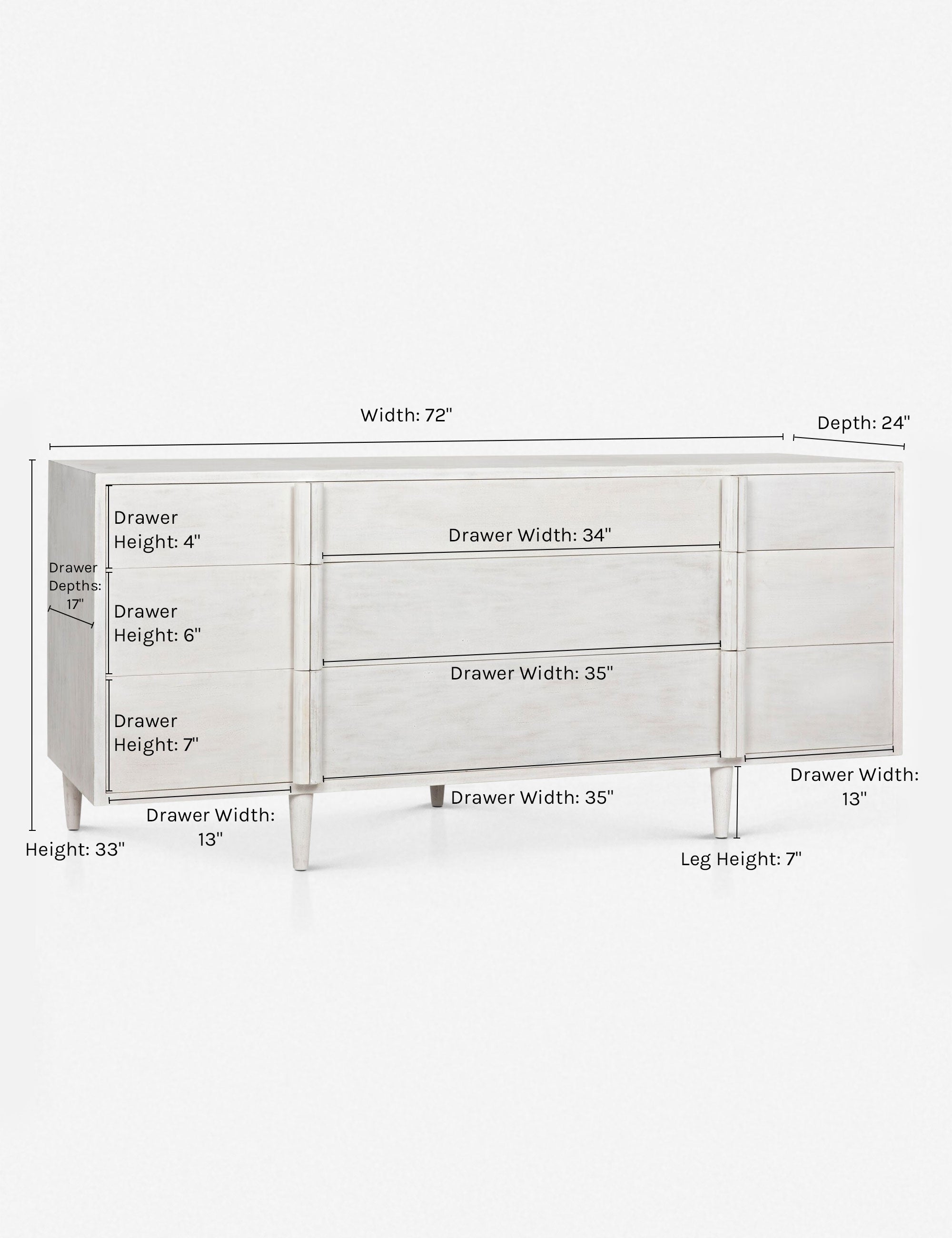 Lulu and Georgia Maci Dresser - view 12