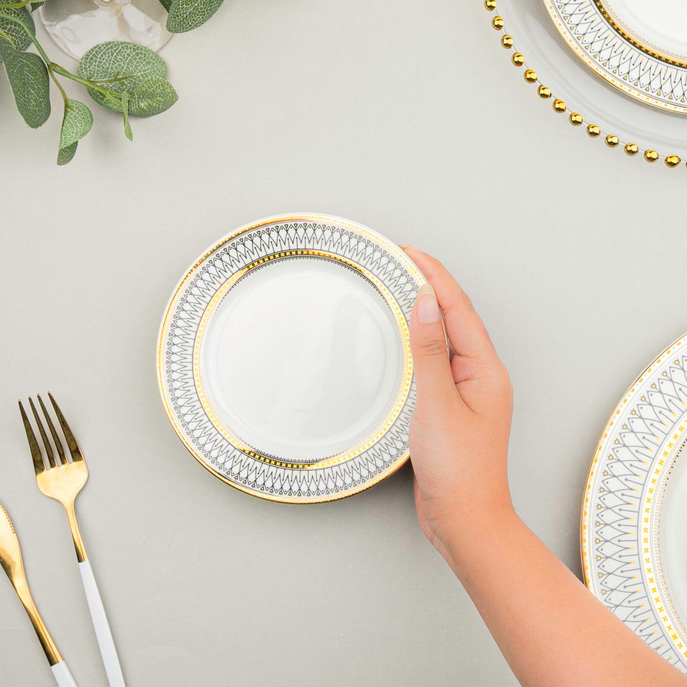 Nestasia Gold Detailed Glam Dessert Plate - view 2