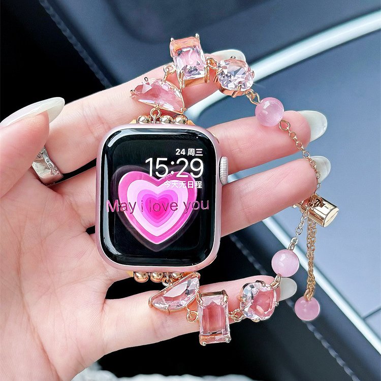 Peeperly Luminous Gemstone Bracelet for Apple Watch - view 3