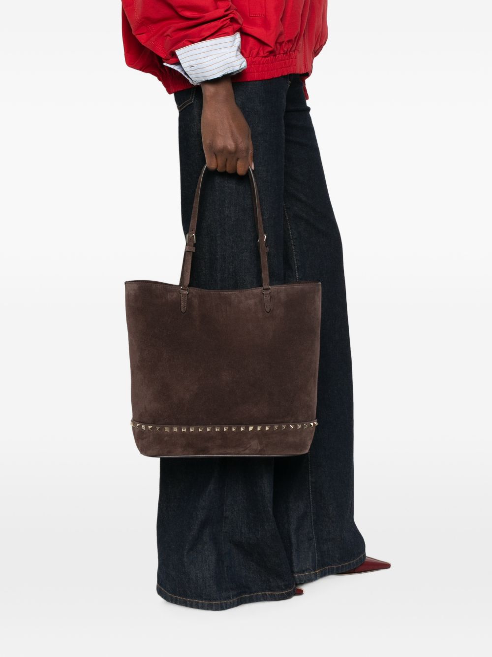 Valentino Garavani Rockstud Small Shoulder Bag - view 5