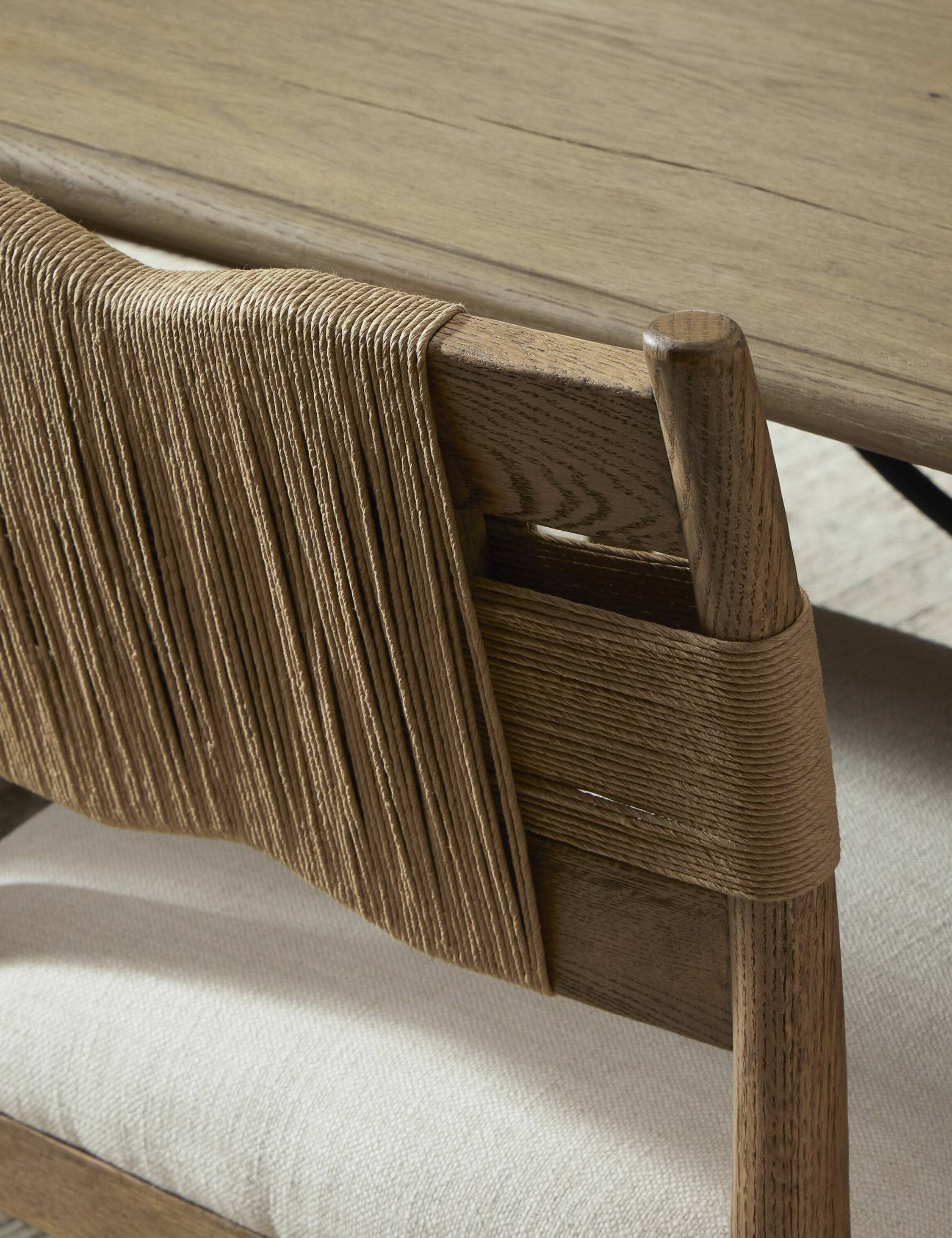 Lulu and Georgia Tova Dining Chair by Amber Lewis x Four Hands - view 7