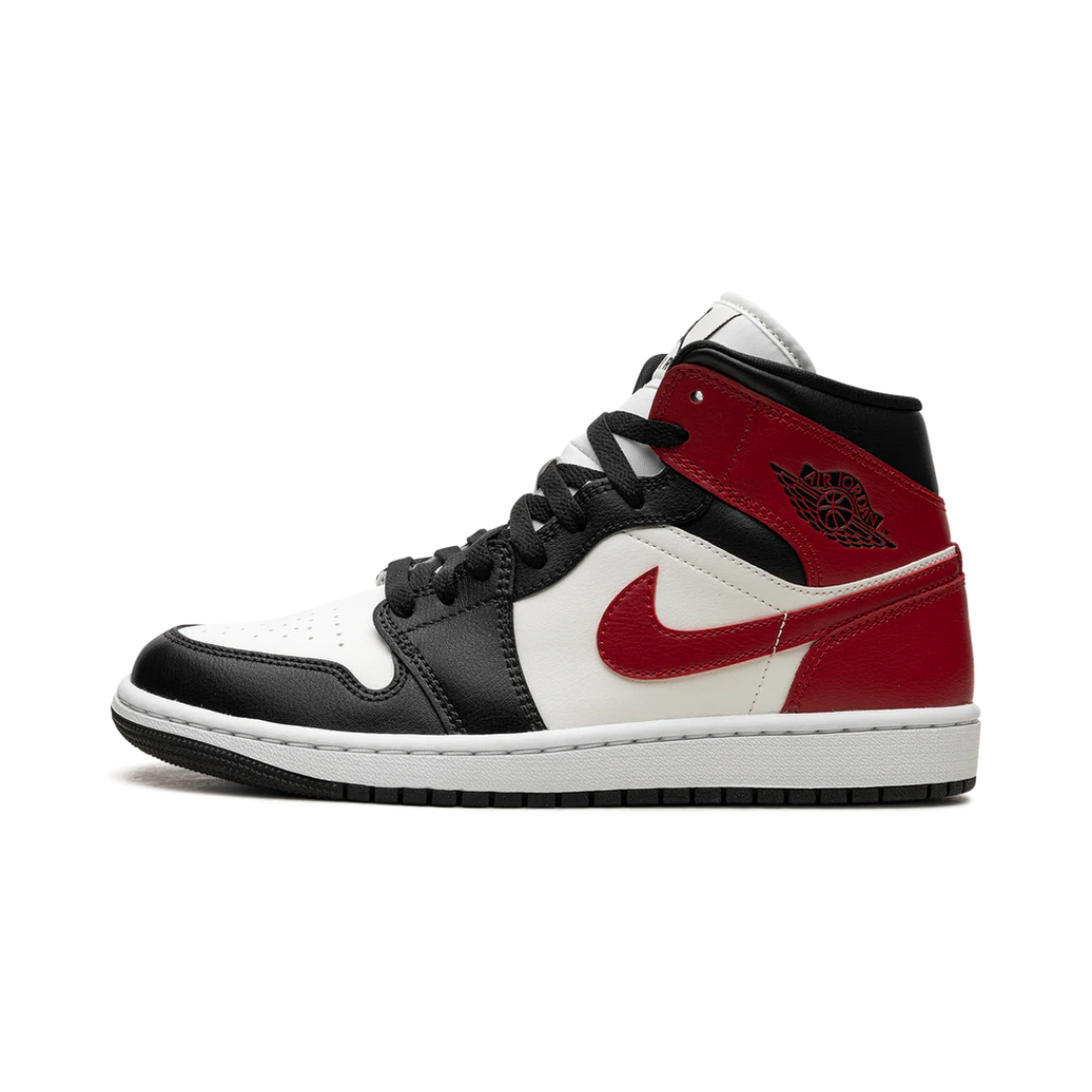 Nike Air Jordan Jordan 1 Mid Gym Red Off Noir (W)