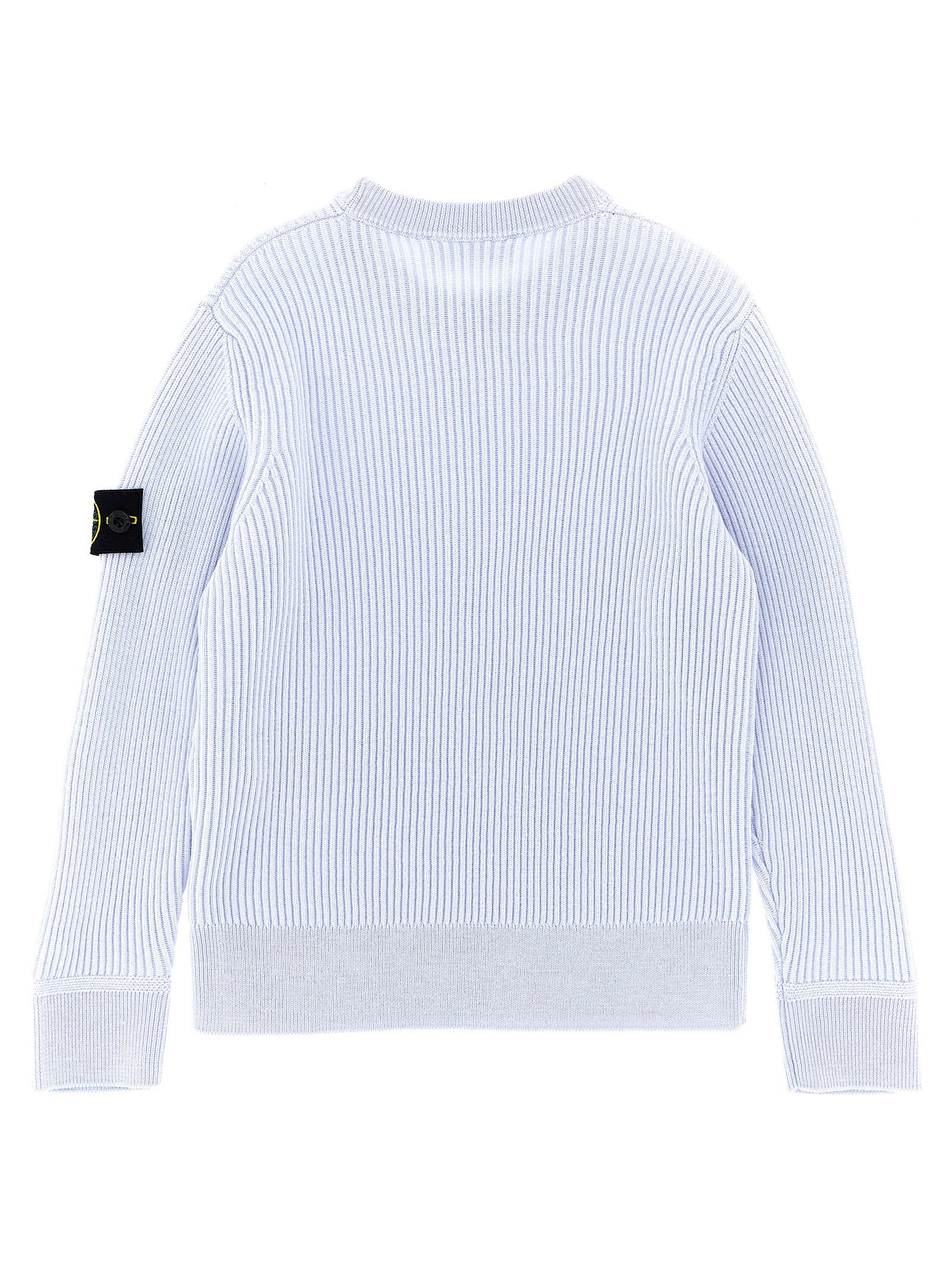 Stone Island Junior Ribbed Sweater – 100% virgin wool - view 2