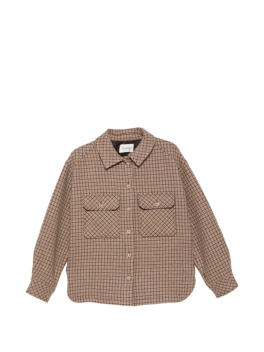 SOSUE Jackets BROWN – Wool 70%, Polyamide 30%