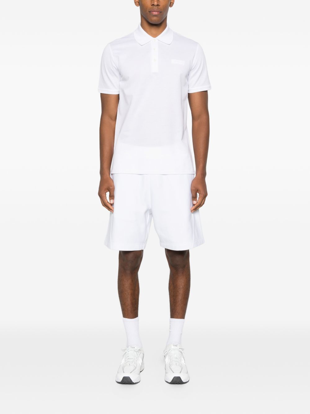 Givenchy Logo cotton shorts – 100% Cotton - view 5