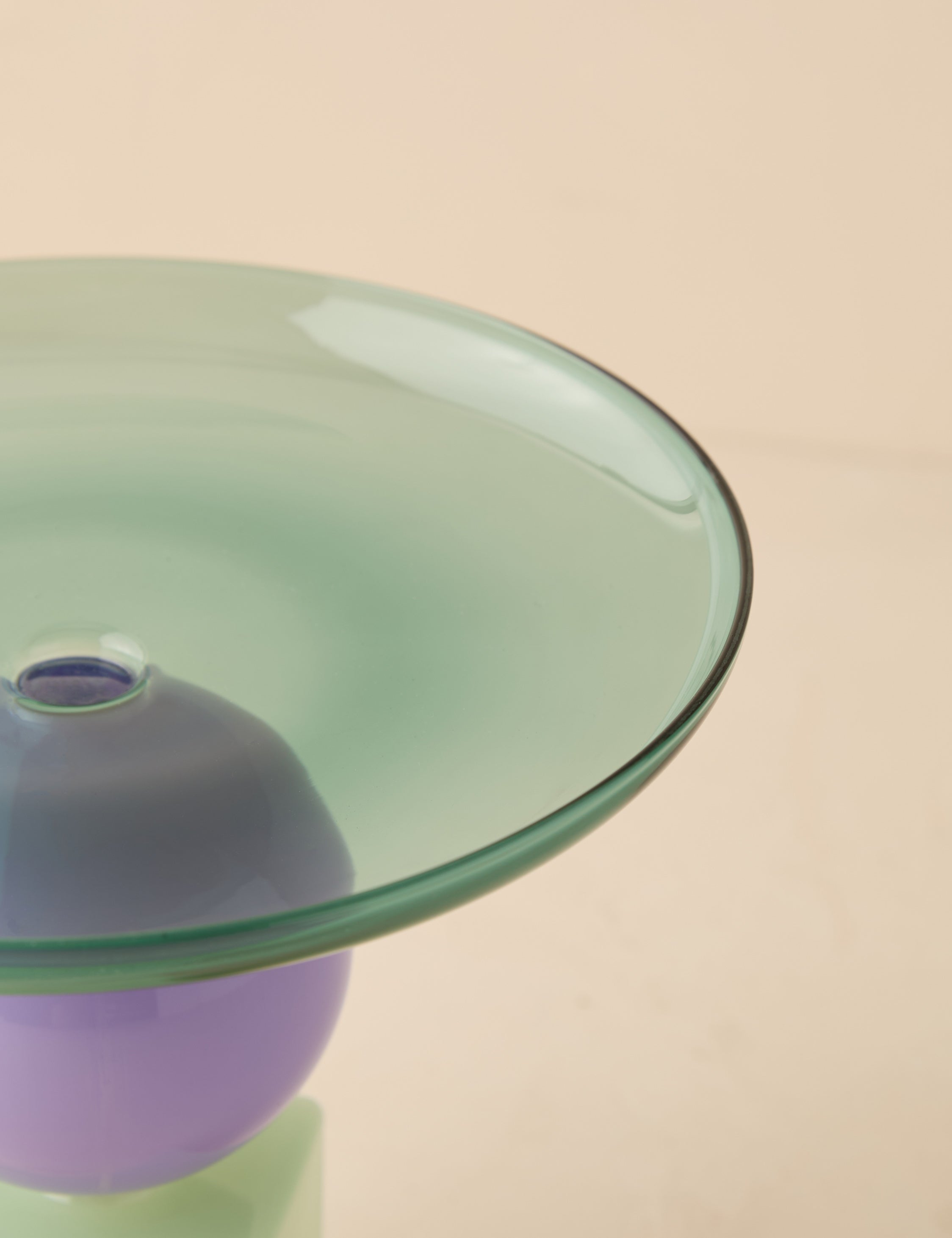 Lulu and Georgia Geo Cake Stand by Fazeek – Purple - view 4