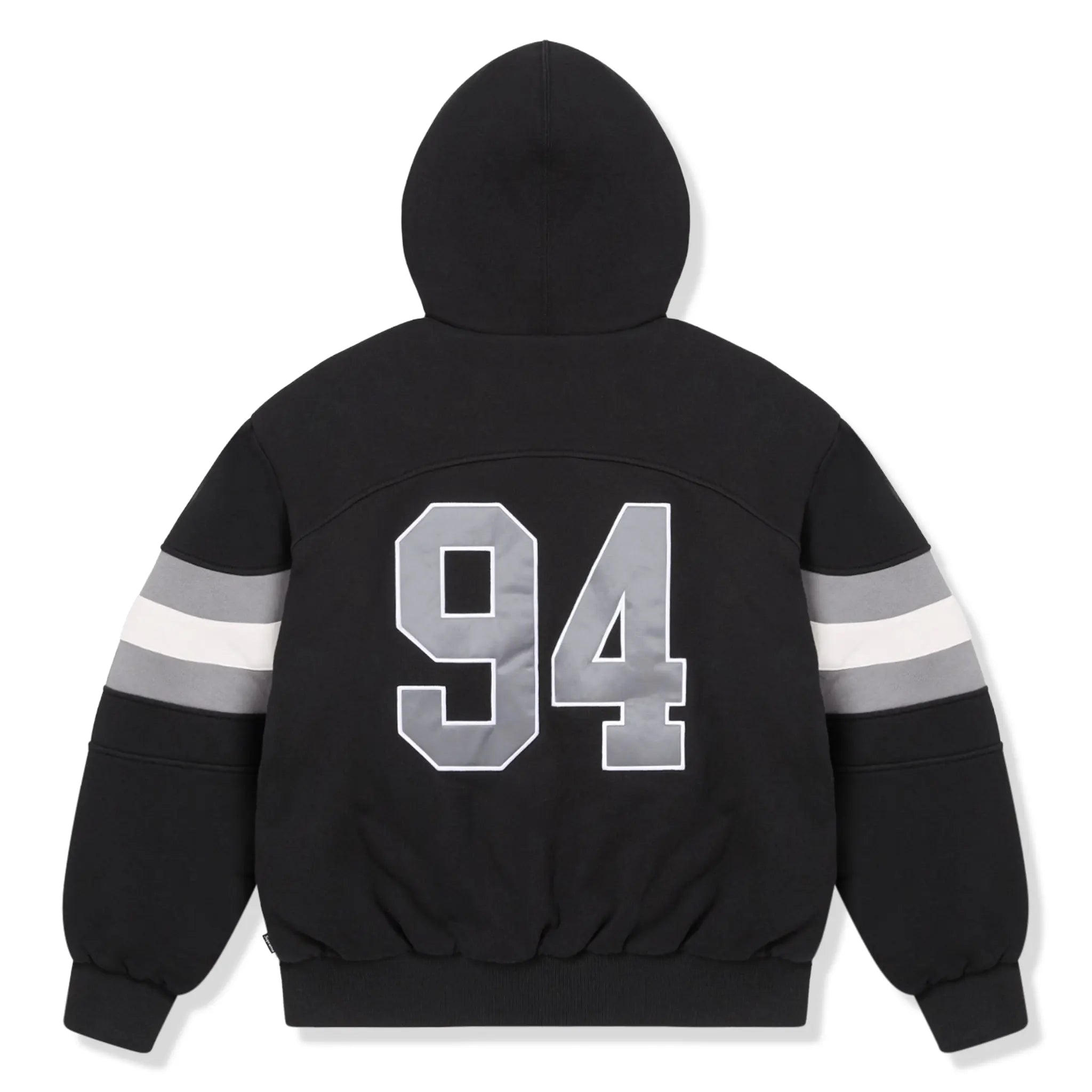 Supreme Filled Black Zip-Up Hooded Jacket - view 2