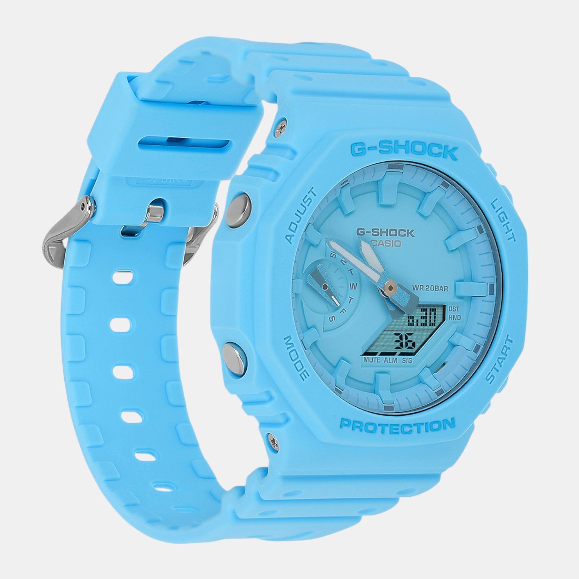 Casio G-Shock Men Quartz Blue Dial Analog-Digital Resin Watch G1521 - view 2
