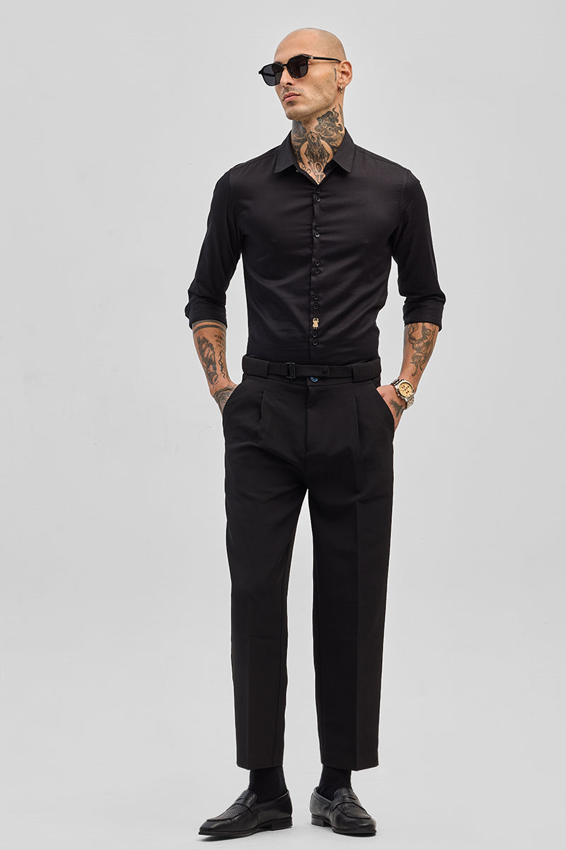 SNITCH Black Korean Trousers - view 5