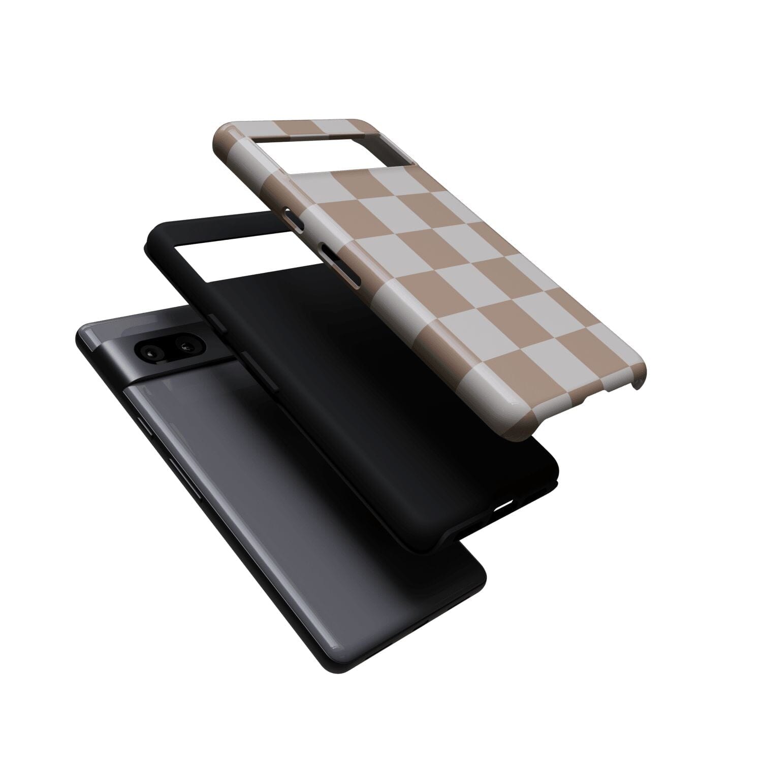 Casetry Fit Check | Neutral Checkerboard Google Pixel Case - view 9