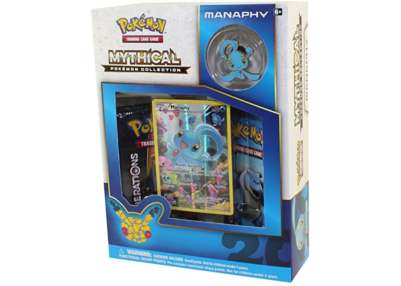 Pokémon 2016 Pokemon TCG Mythical Pokemon Collection Manaphy