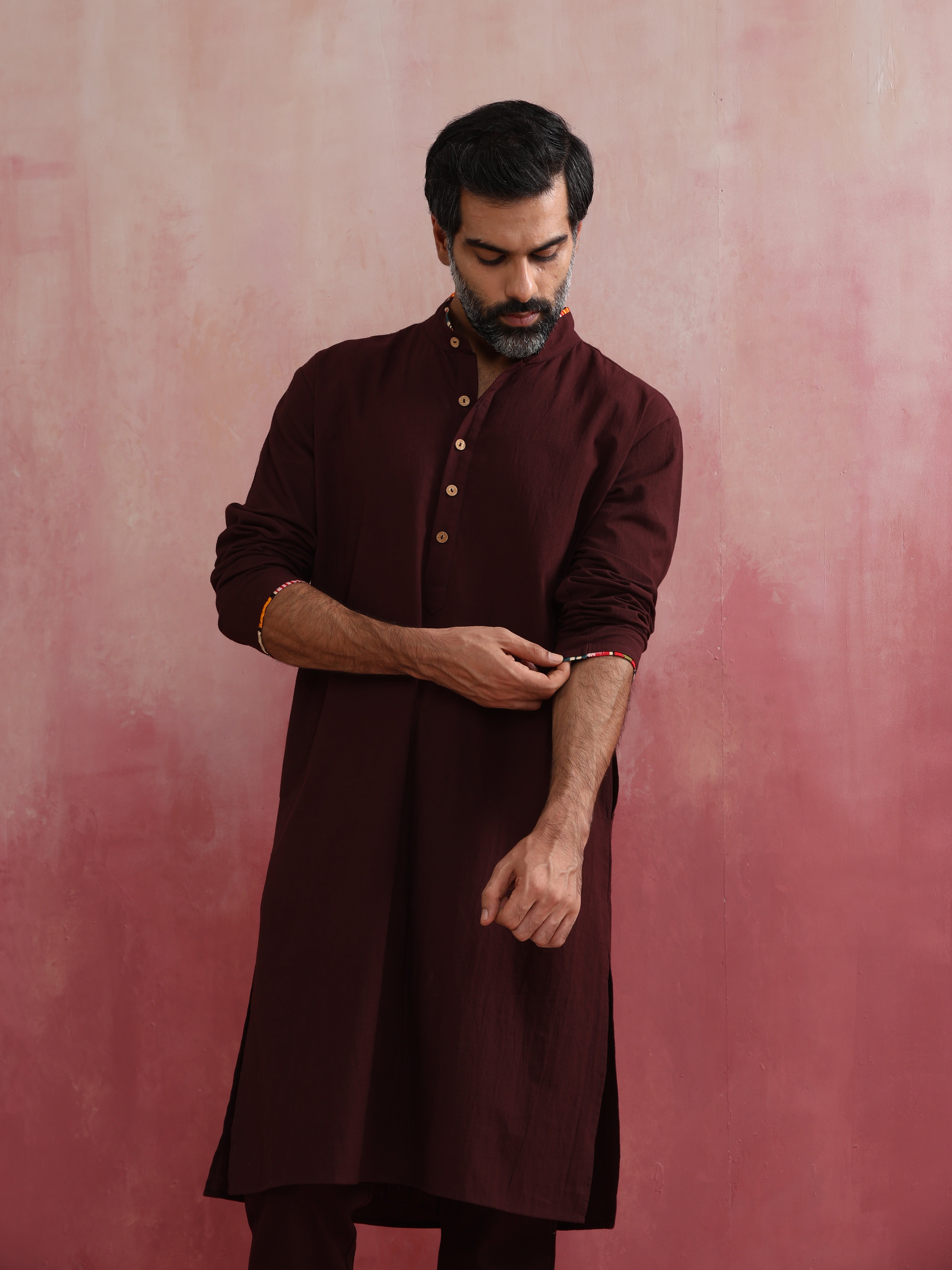 trueBrowns Men's Cola Kurta - view 4