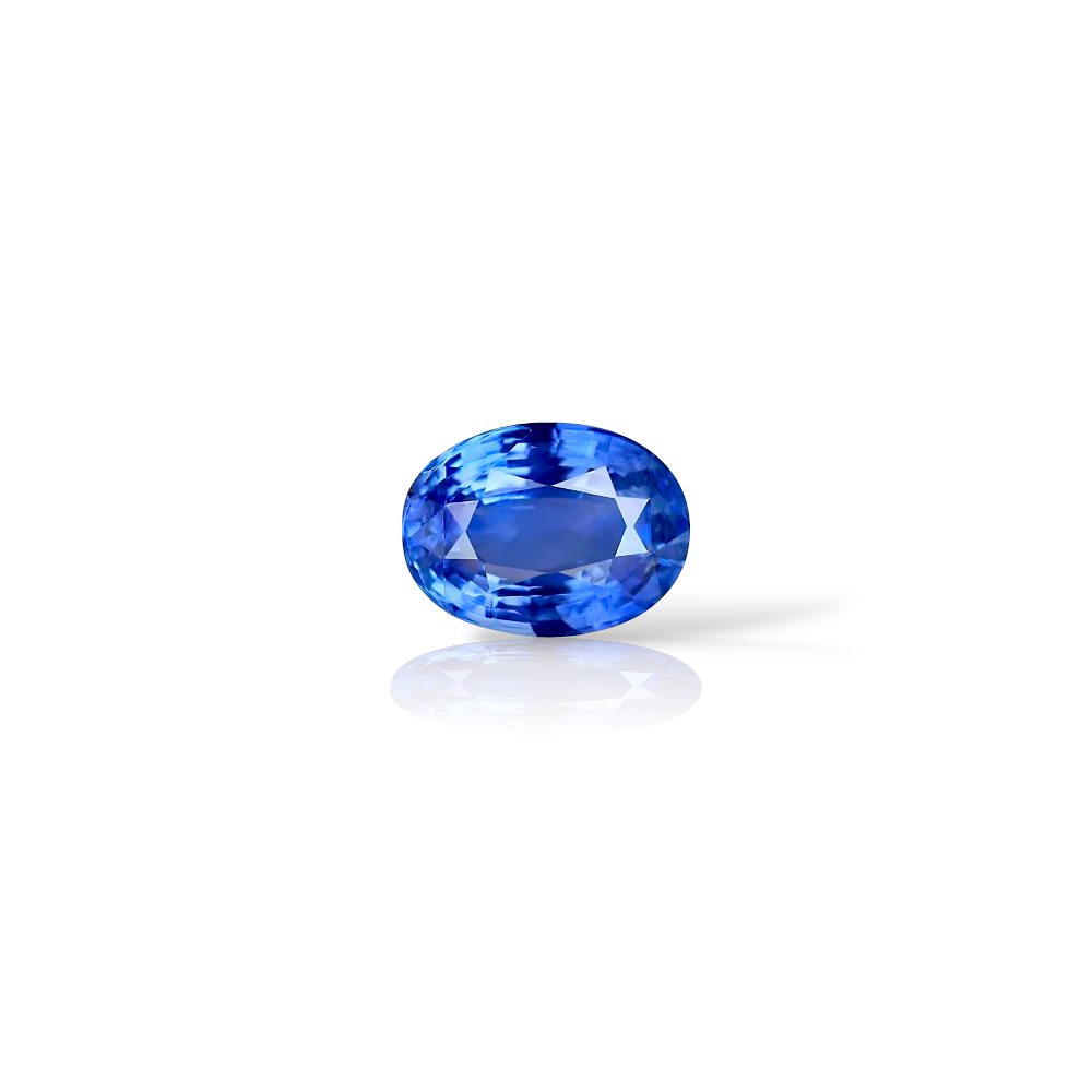 Gemsmantra Blue Sapphire (13.72 Ratti, 12.48 Carat)