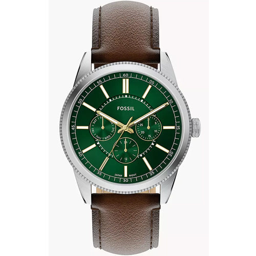 Fossil Pearson Multifunction Green Dial Men 42mm FS6137