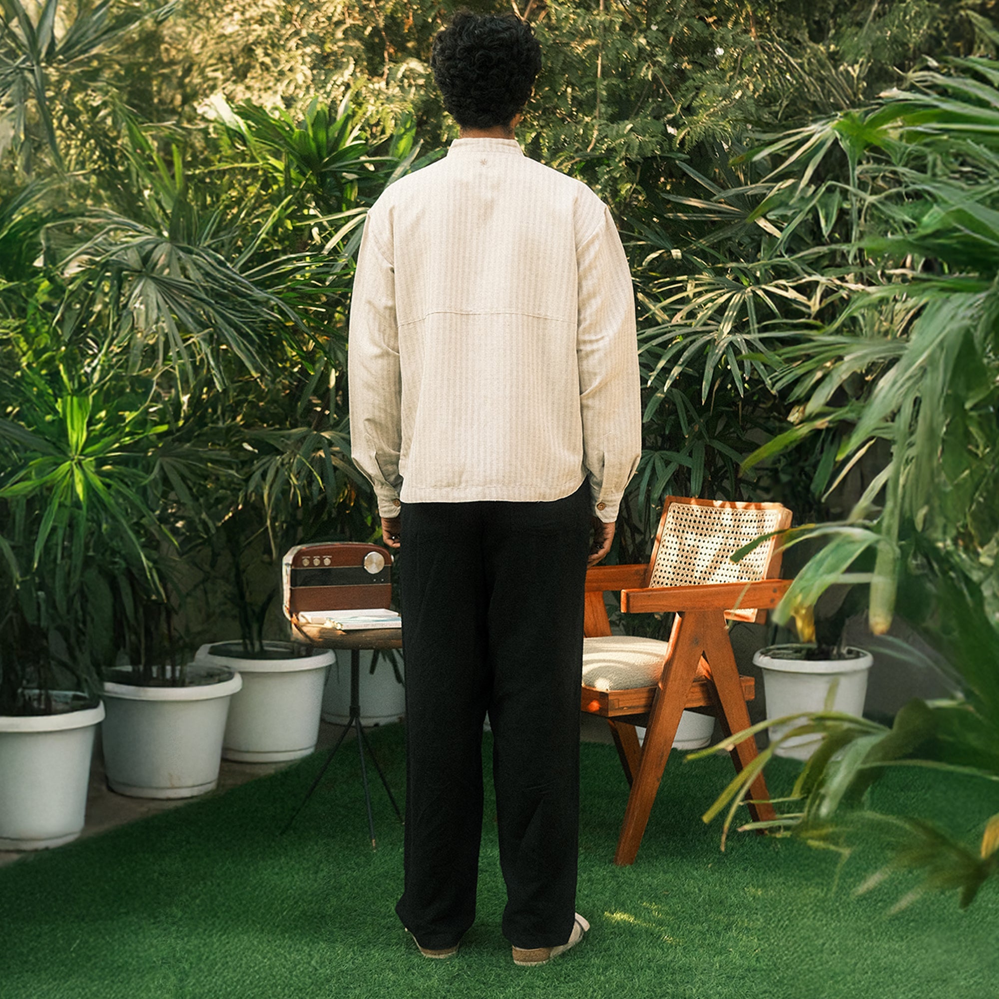 Superkicks | The Hemp Collection Shirt { Beige - view 5