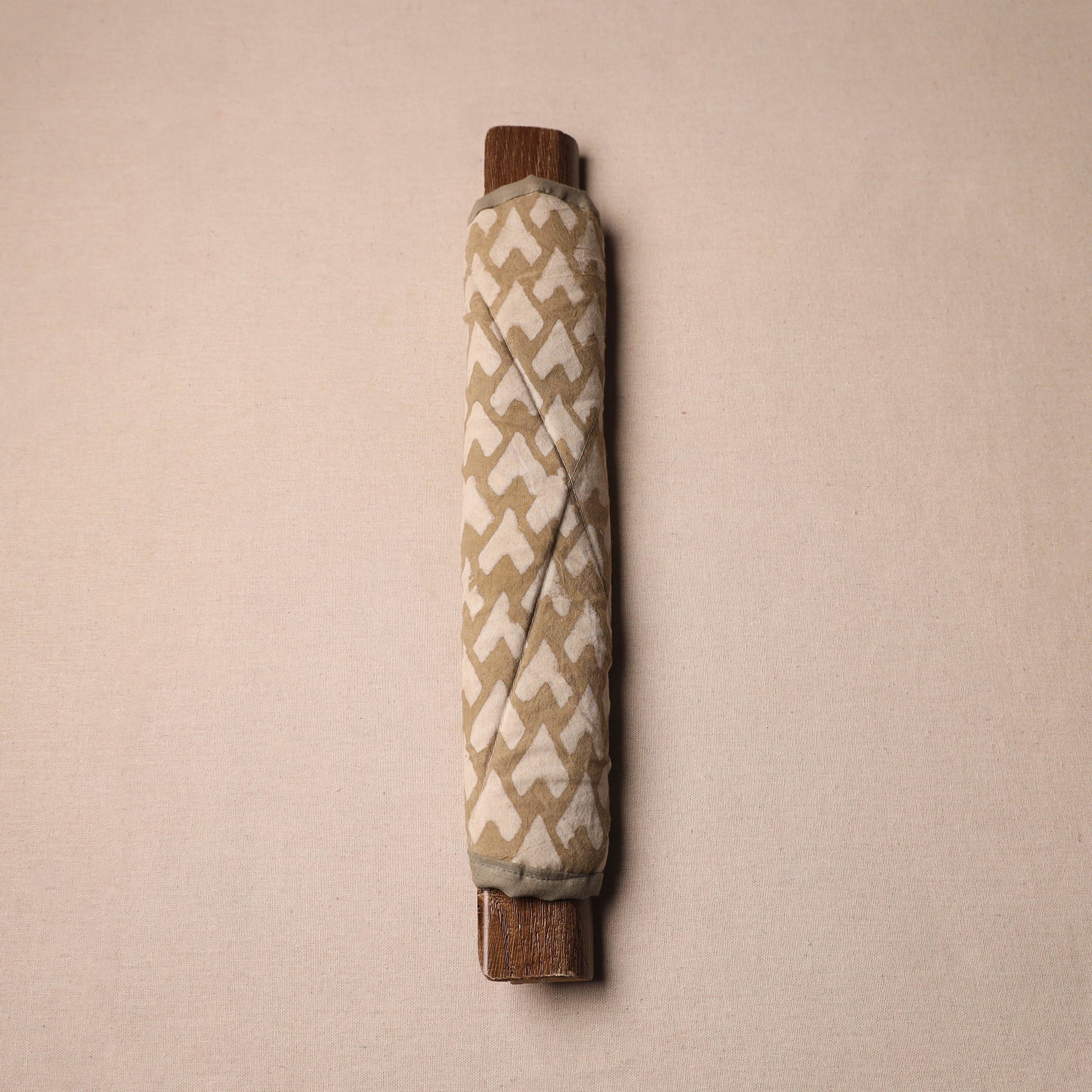JALPARI Brown - Handmade Cotton Fridge Handle Cover 01