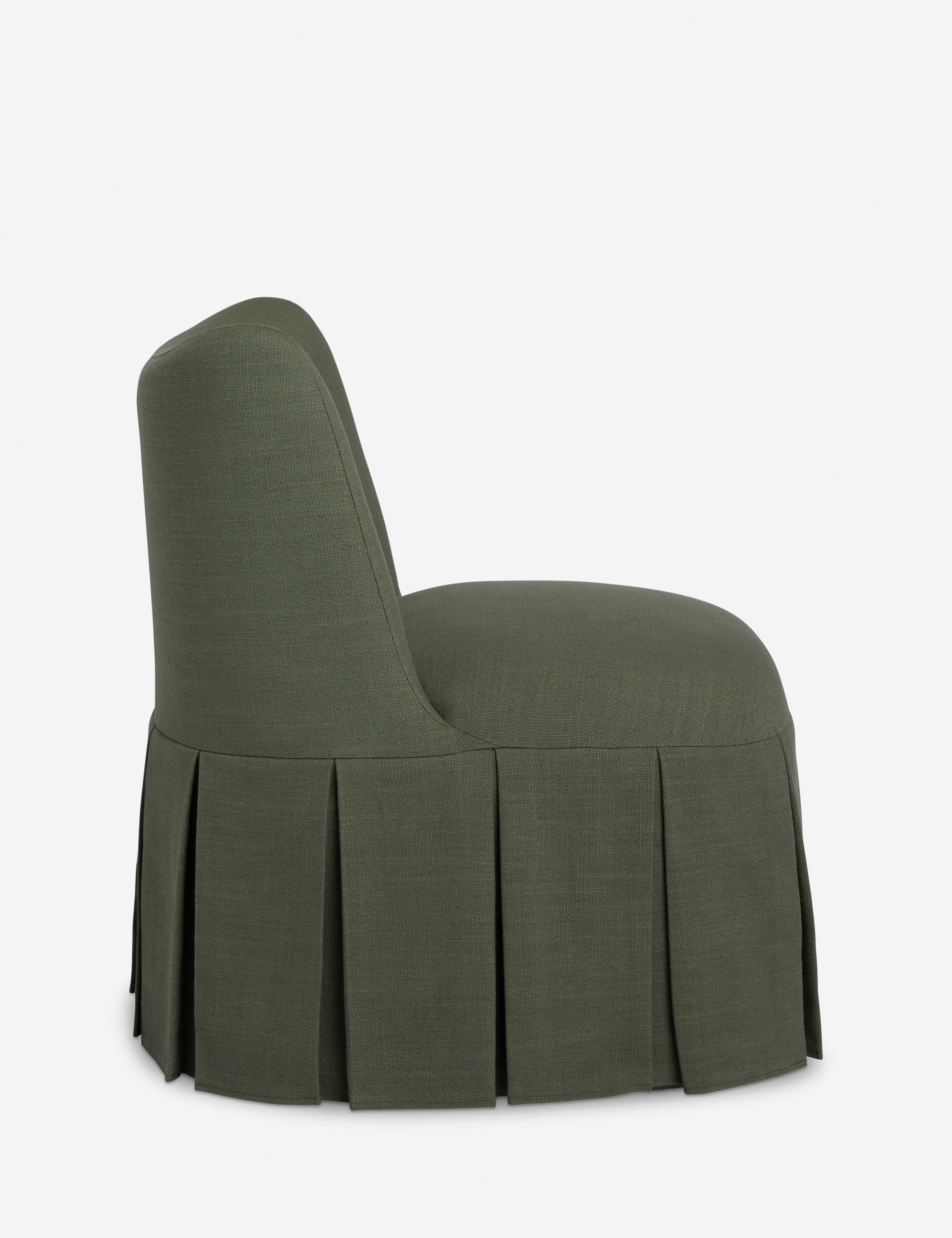 Lulu and Georgia Koppel Accent Chair – Green Linen - view 5