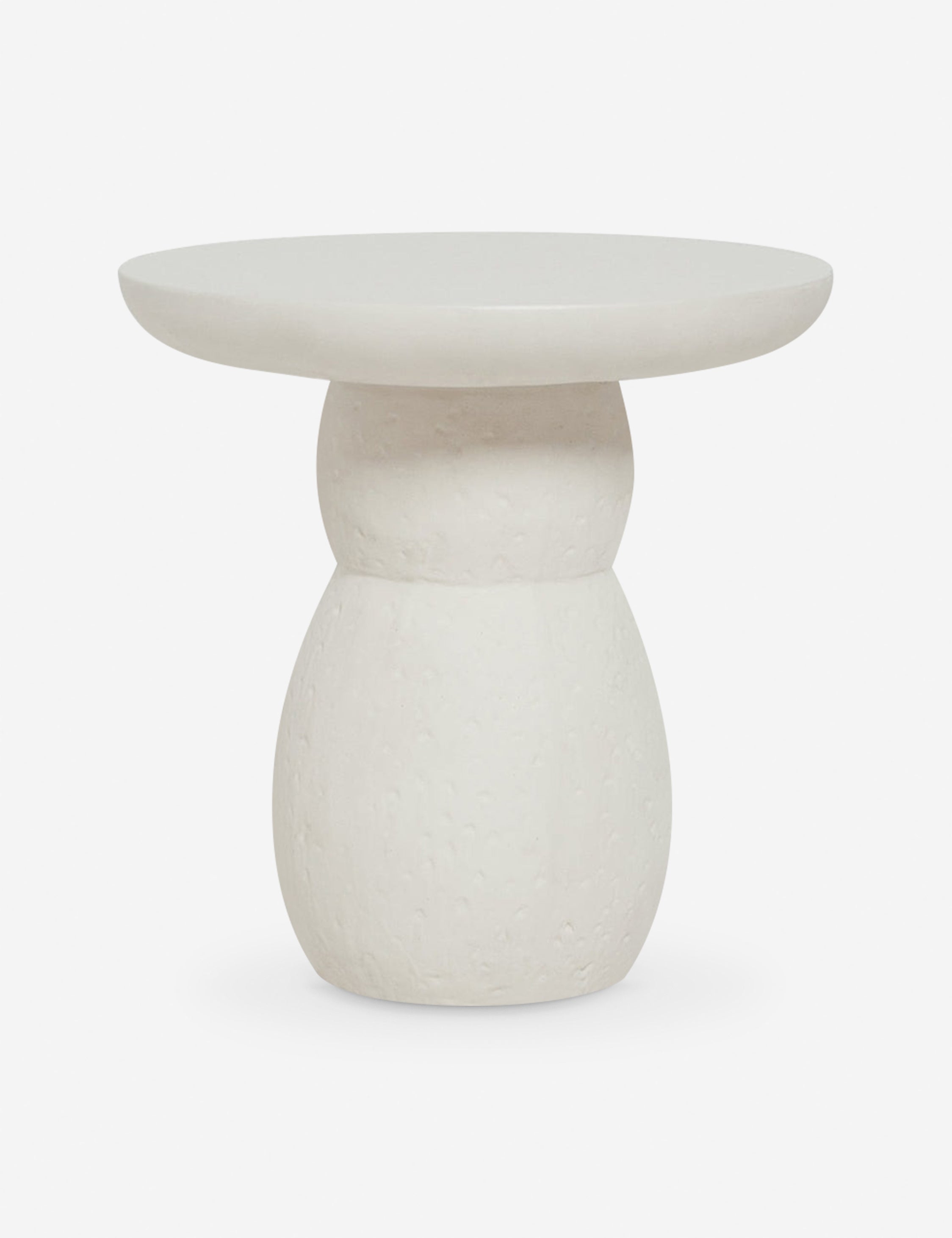 Lulu and Georgia Clouded Round Side Table by Sarah Sherman Samuel - view 2