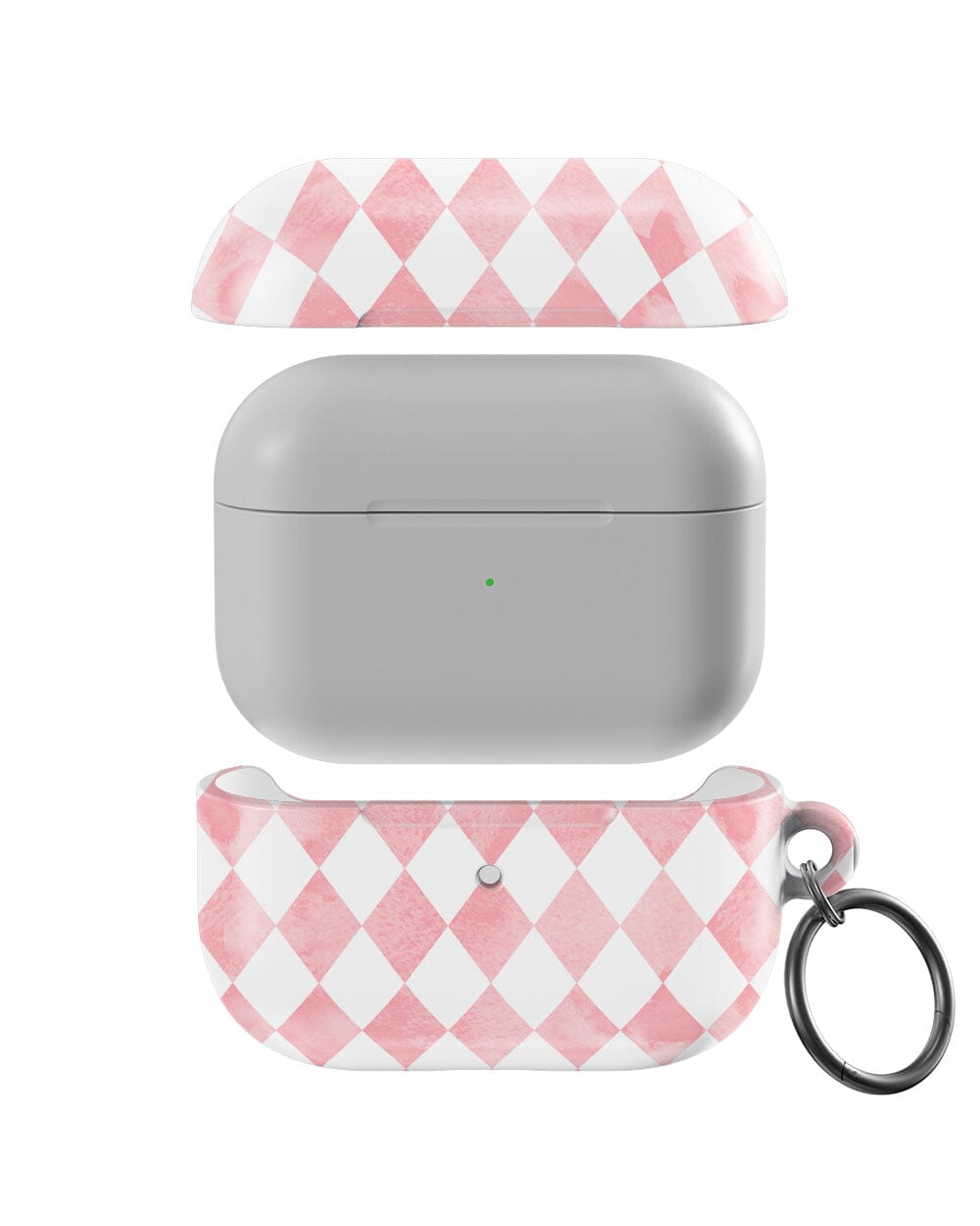 Casetry Queen of Diamonds | Pink Watercolor AirPods Case - view 9
