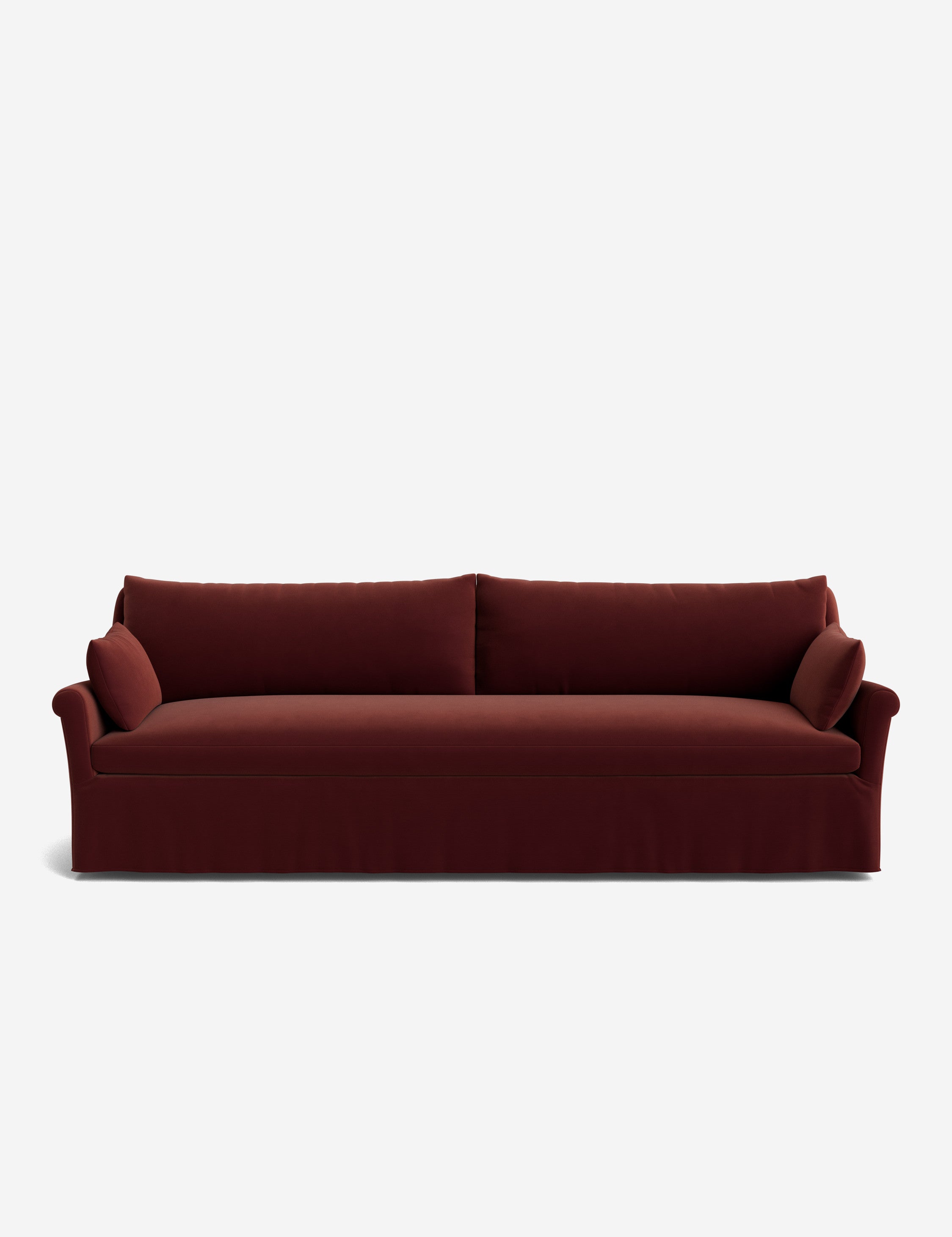 Lulu and Georgia Portola Rolled Arm Slipcover Sofa - view 84