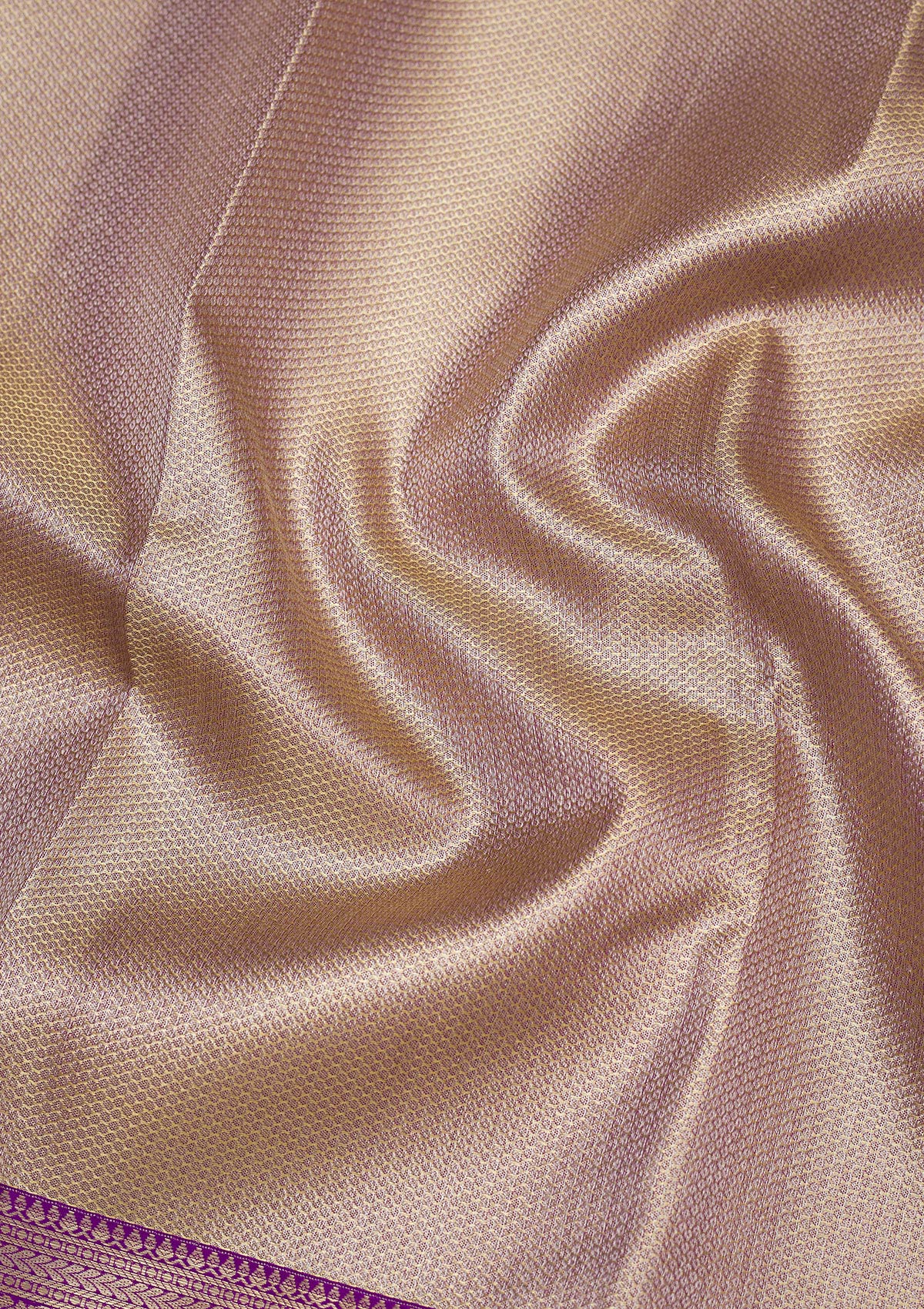 Koskii Beige Zariwork Pure Silk Saree – Women's - view 2