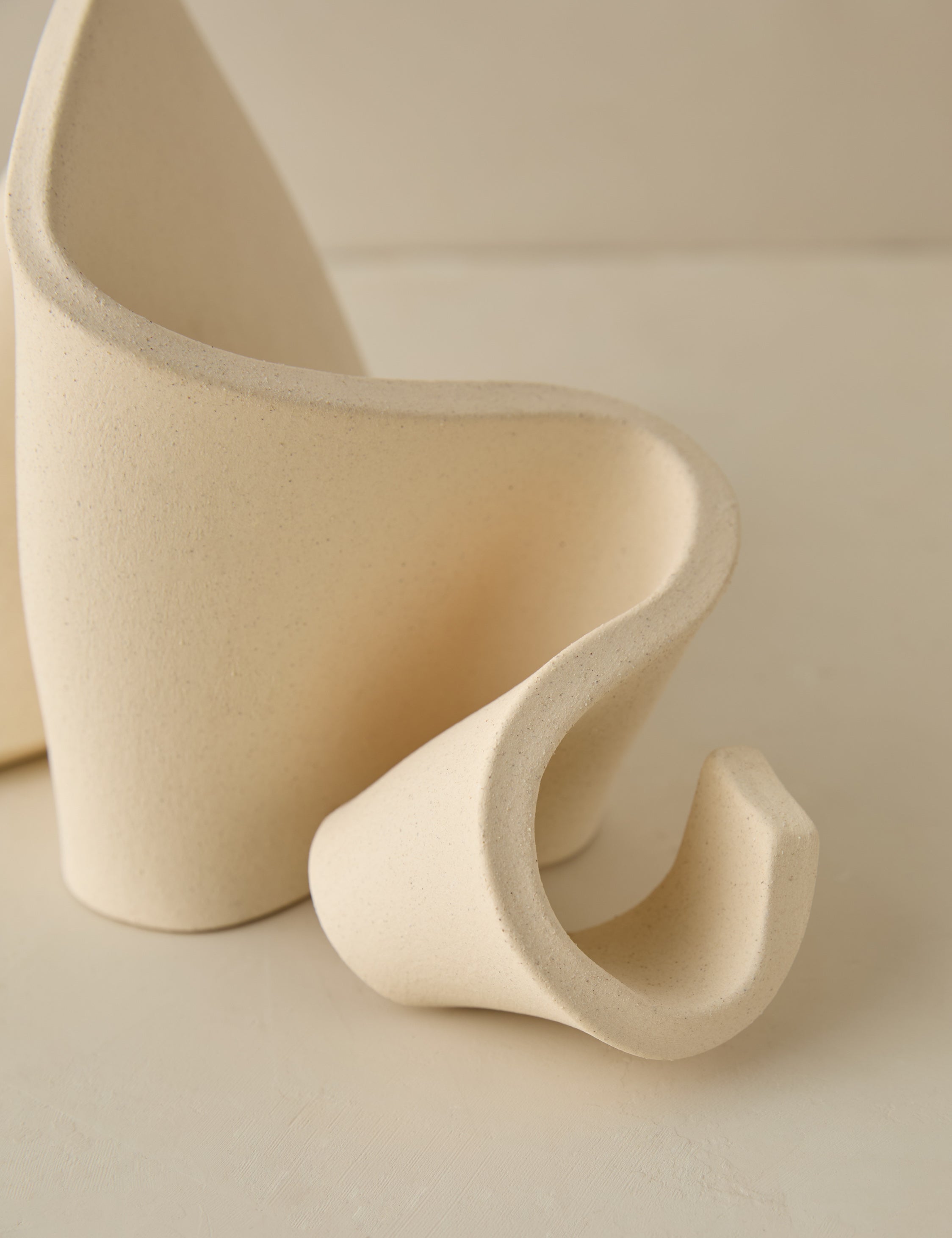 Lulu and Georgia Furl Art Object by SIN – Bone - view 4