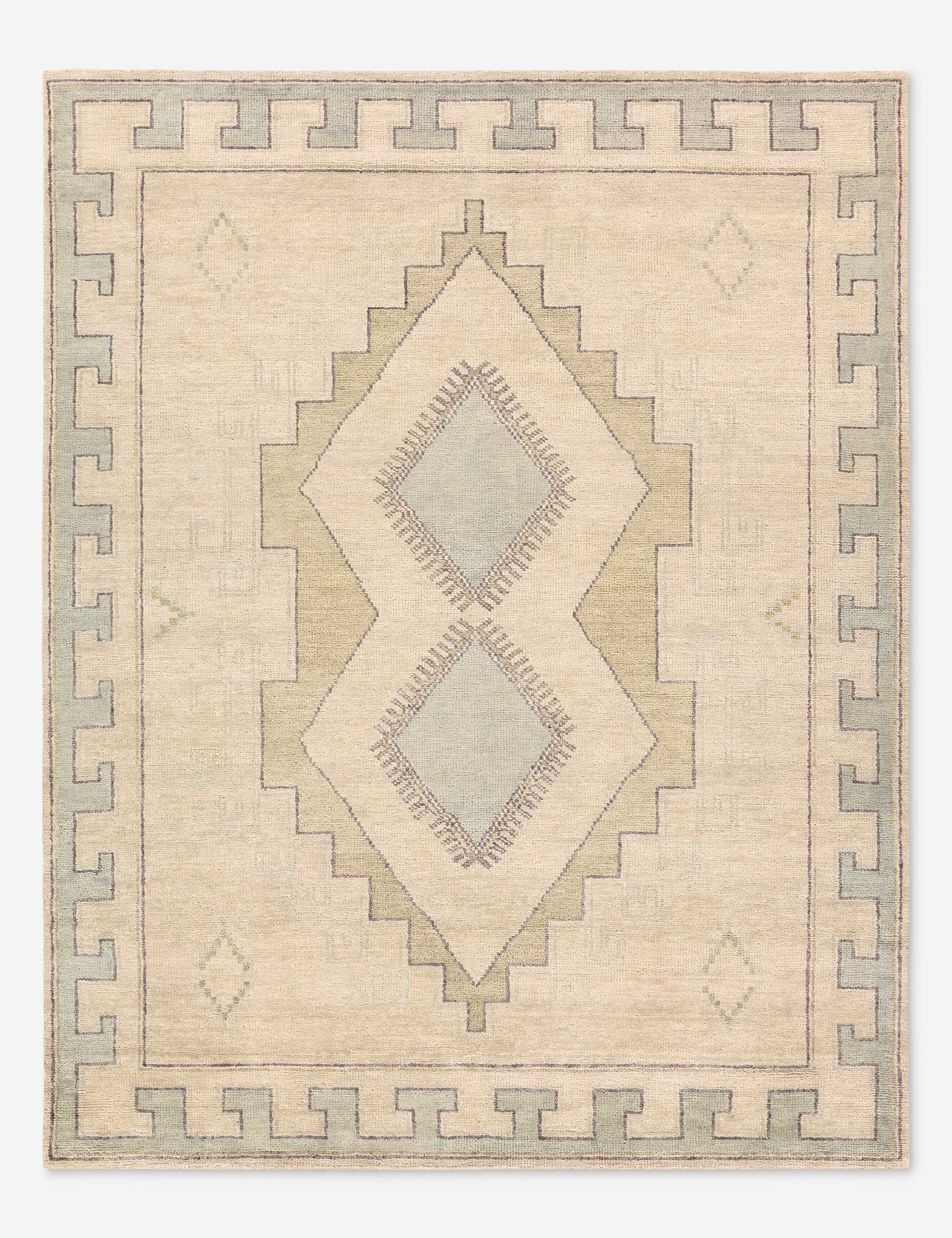 Lulu and Georgia Silo Hand-Knotted Wool Rug – Tan