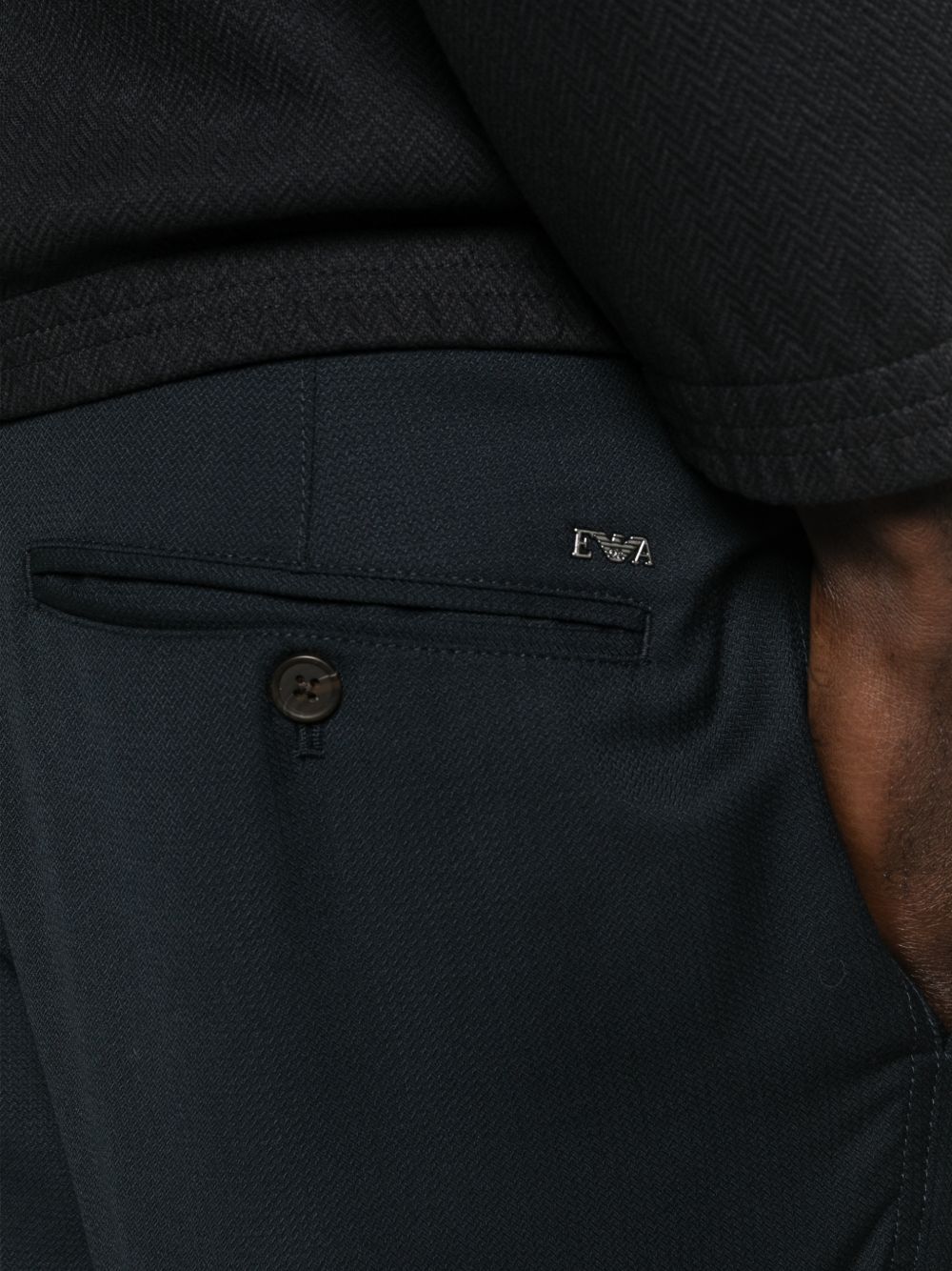 Emporio Armani Wool trousers – 100% Virgin Wool - view 2