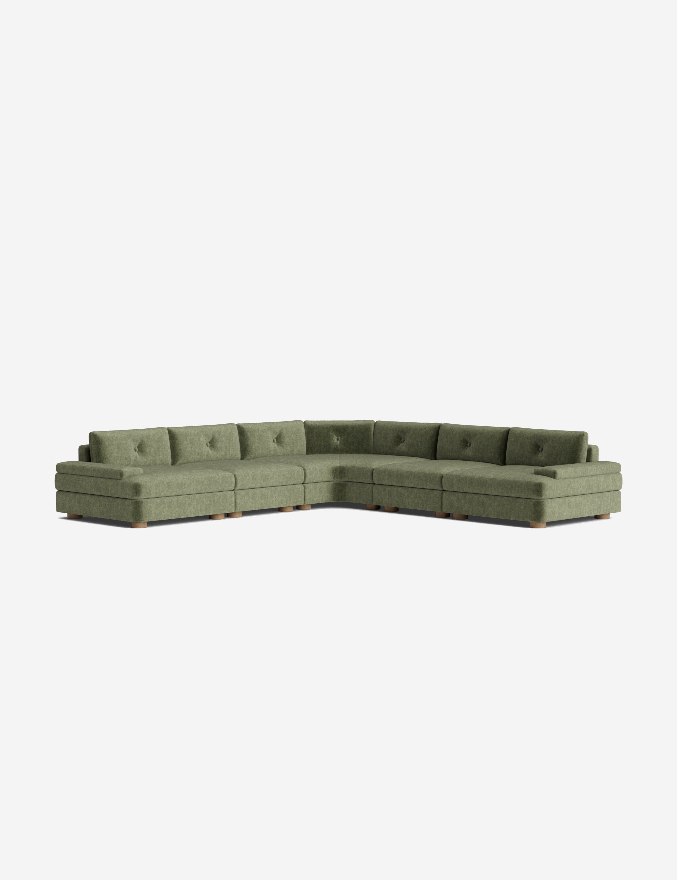 Lulu and Georgia Hill Modular Corner Sectional Sofa - view 11