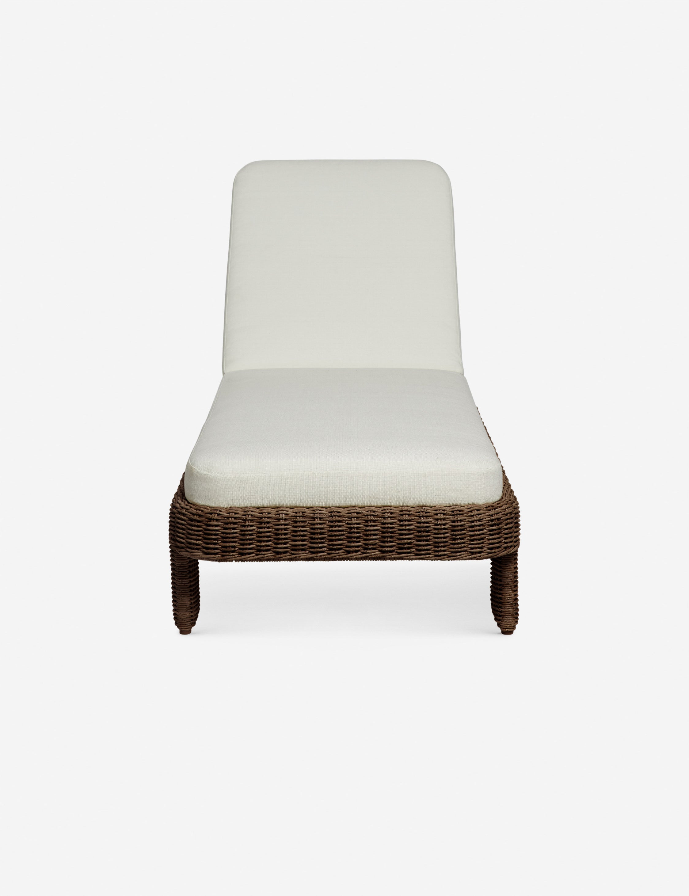 Lulu and Georgia Hadler Outdoor Lounger, Ivory - view 4