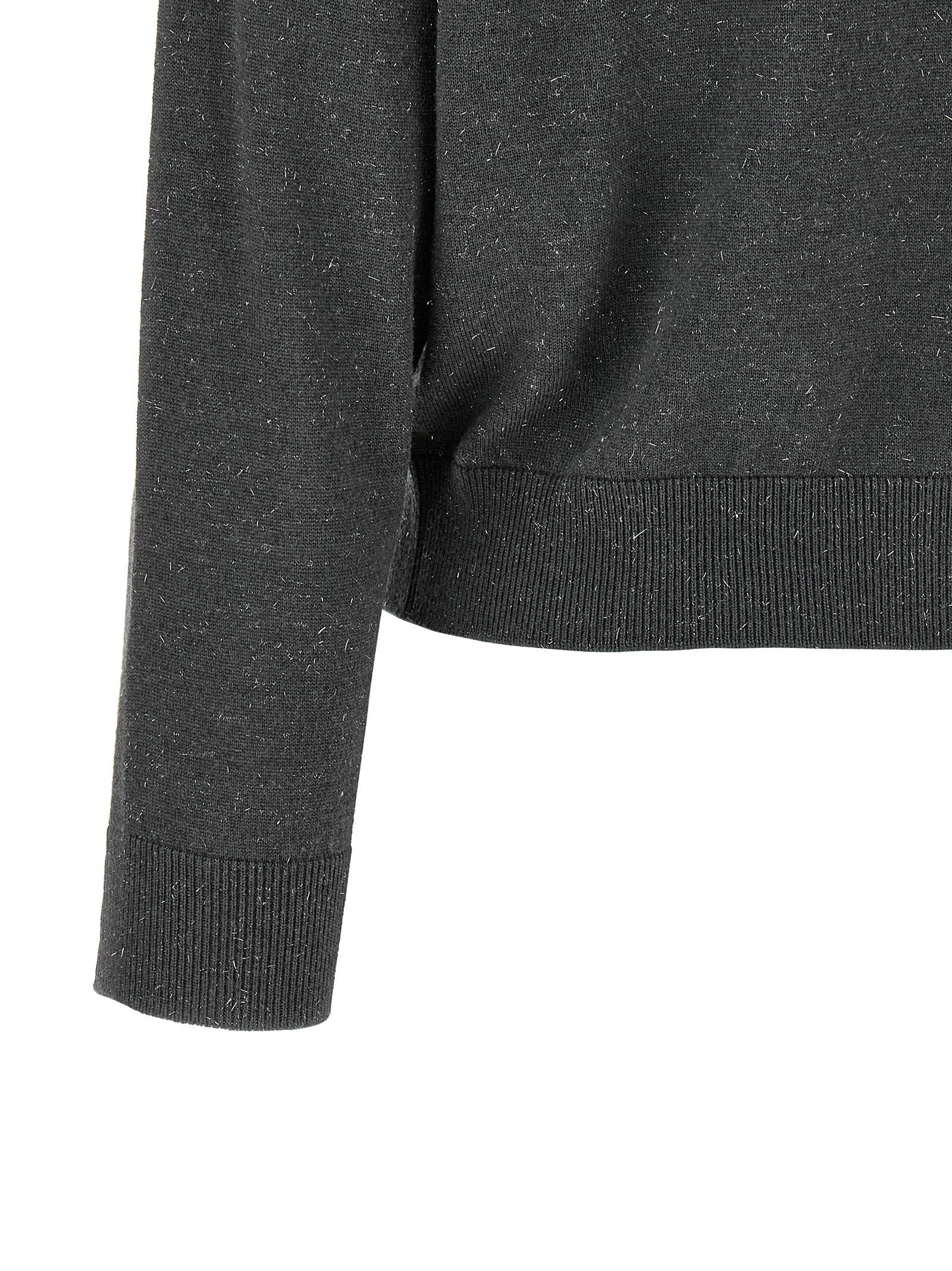 Peserico Lamé Thread Turtleneck Sweater – 78% wv, 21% vi, 1% pl - view 4