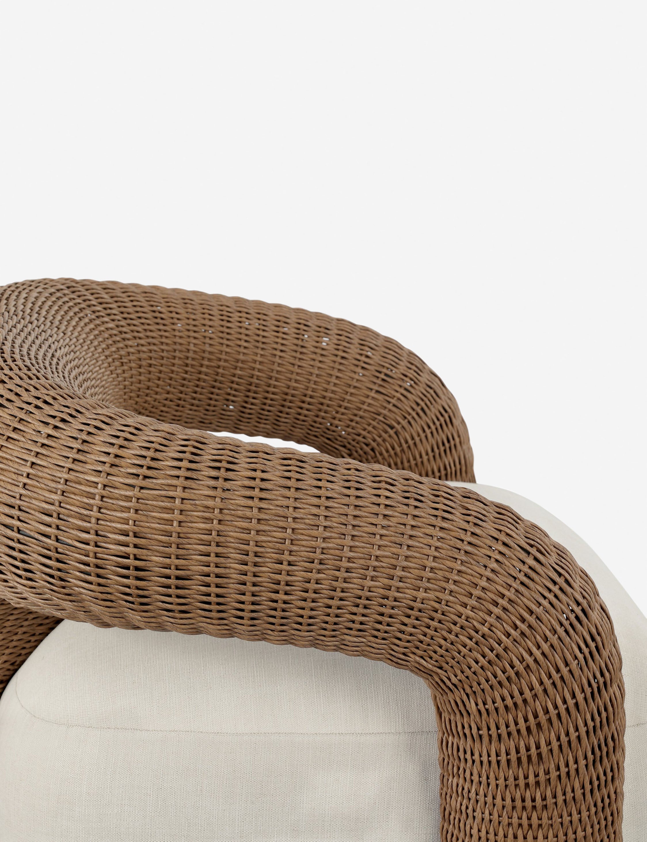 Lulu and Georgia Hampton Outdoor Swivel Chair - view 8