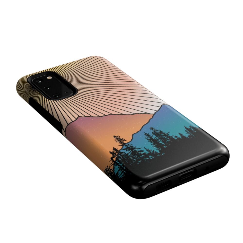 Casetry Golden Hour | Mountain Sunset Samsung Case - view 44