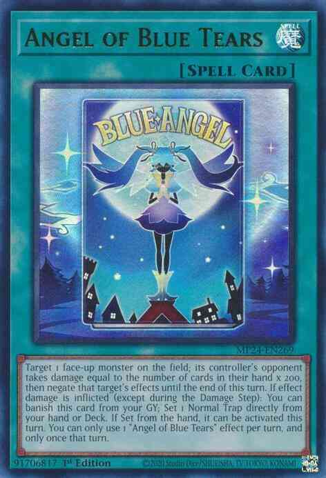 Yu-Gi-Oh! Angel of Blue Tears - MP24-EN269 - Ultra Rare - 1st Edition