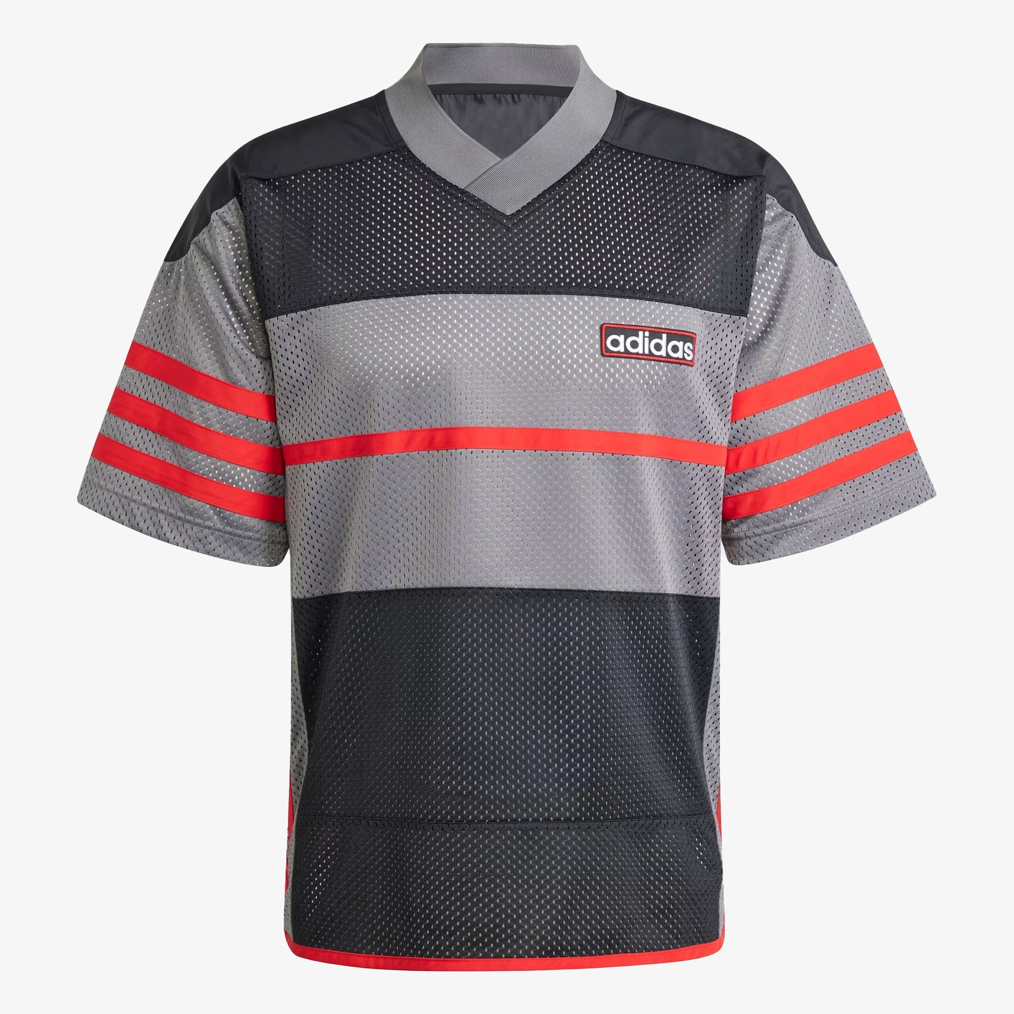 Adidas Originals | ADICOLOR ADIBREAK MESH JERSEY { BLACK/GREY - view 4