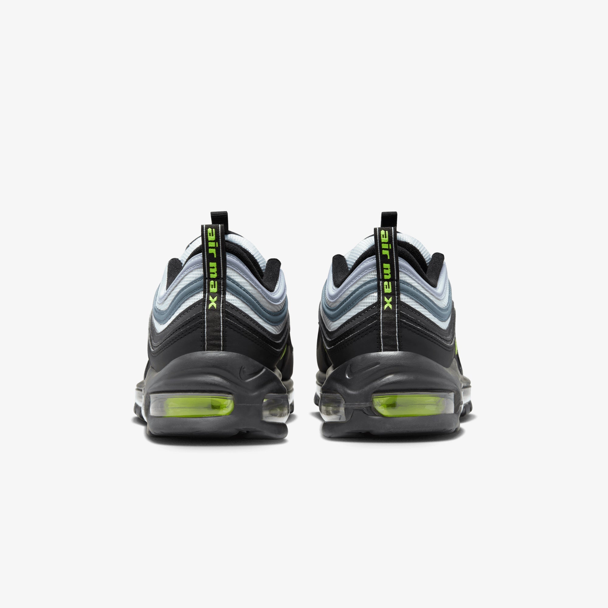 Nike | AIR MAX 97 { PURE PLATINUM/VOLT-BLACK-WHITE - view 2