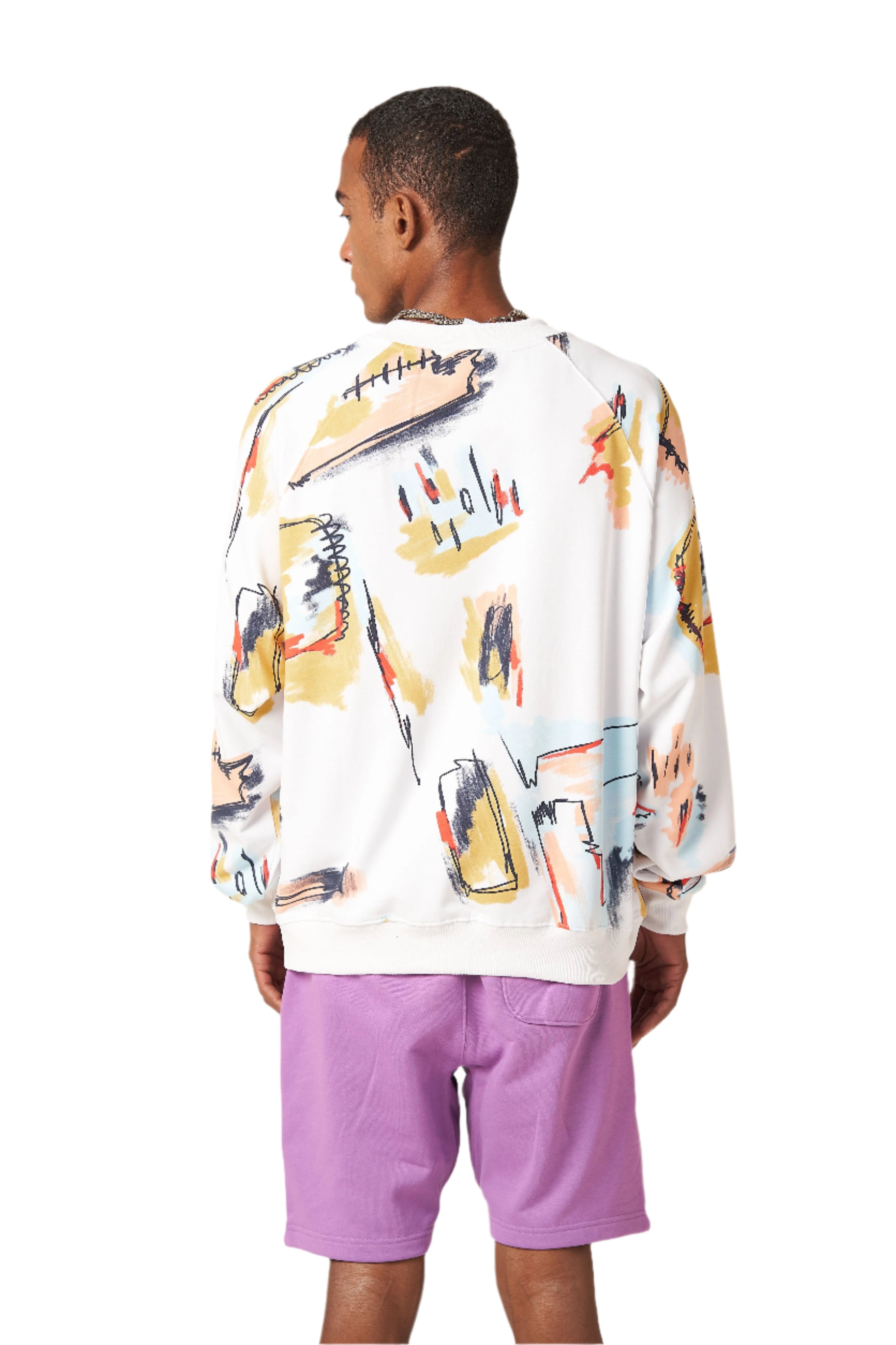 NEKO Retroma Sweatshirt - White