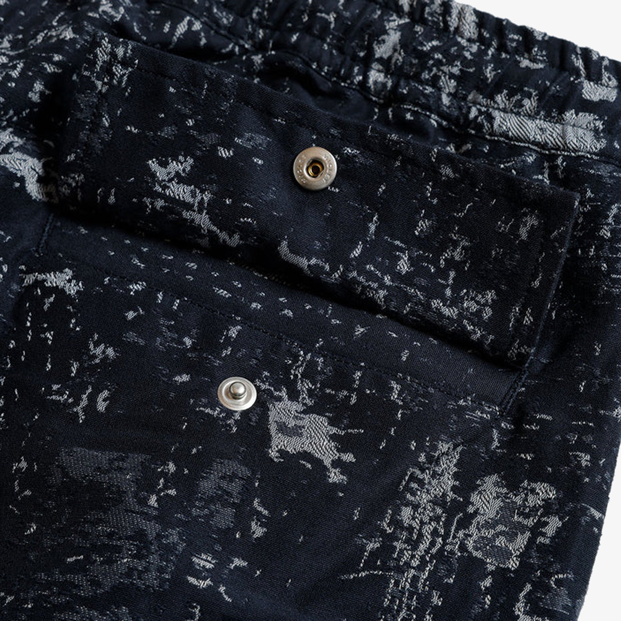 Fdmtl | Jacquard Boro Pants { Blue Grey - view 8