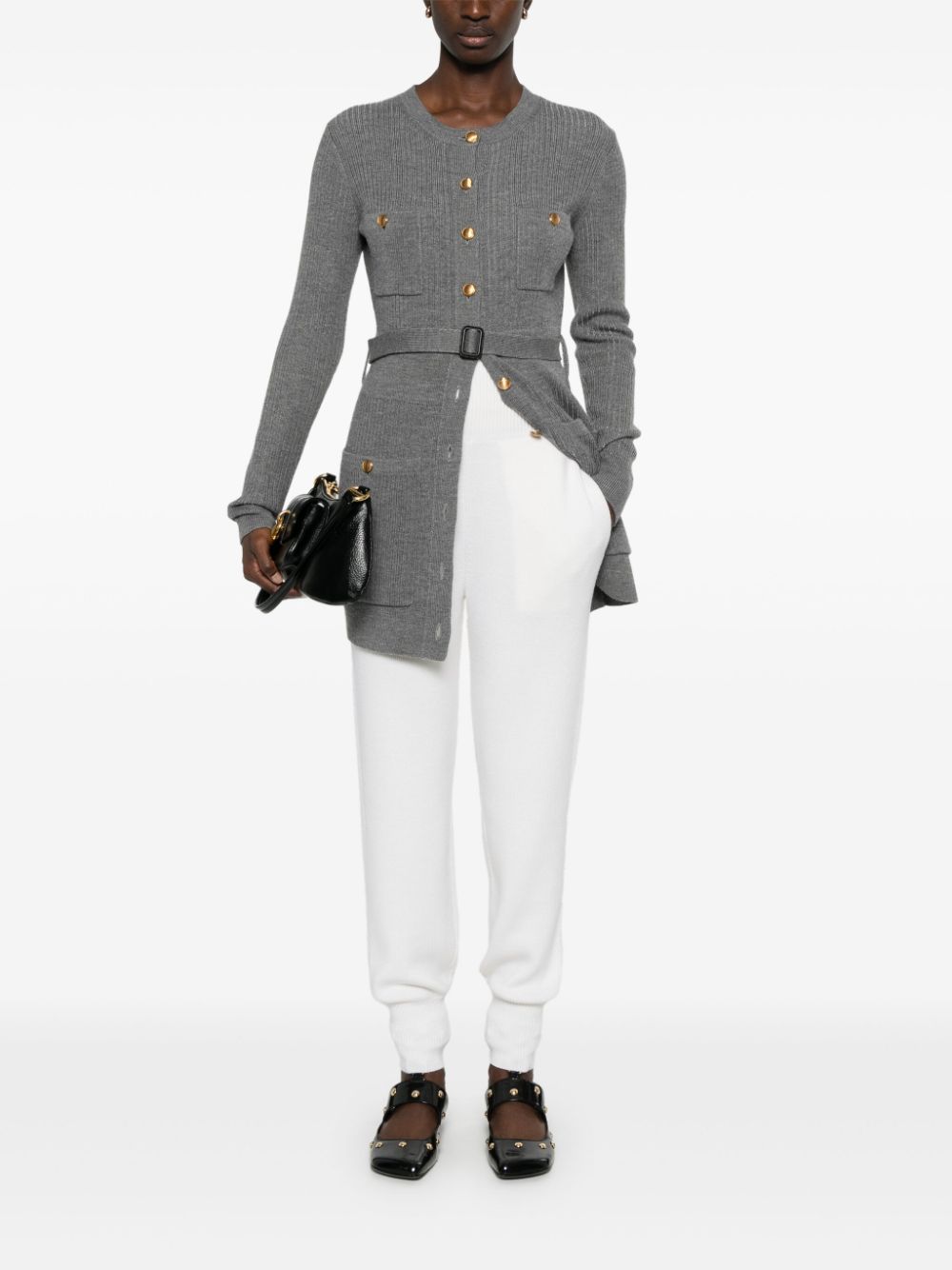 Chloé Chloe Wool Knitted Trousers – Wool 100% - view 5