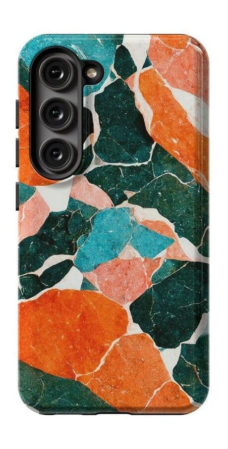 Casetry Of Quartz! | Sculpted Marble Samsung Case