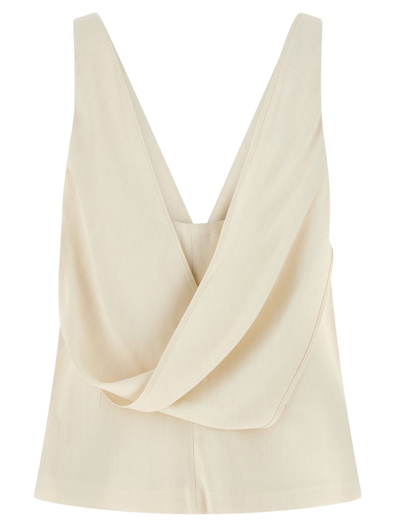 Brunello Cucinelli Fluid Top – 72% viscose, 28% linen - view 2