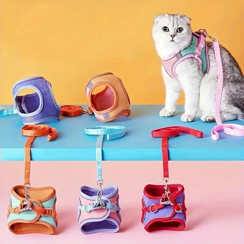 Catterton Safe & Comfortable Cat Harness + Leash