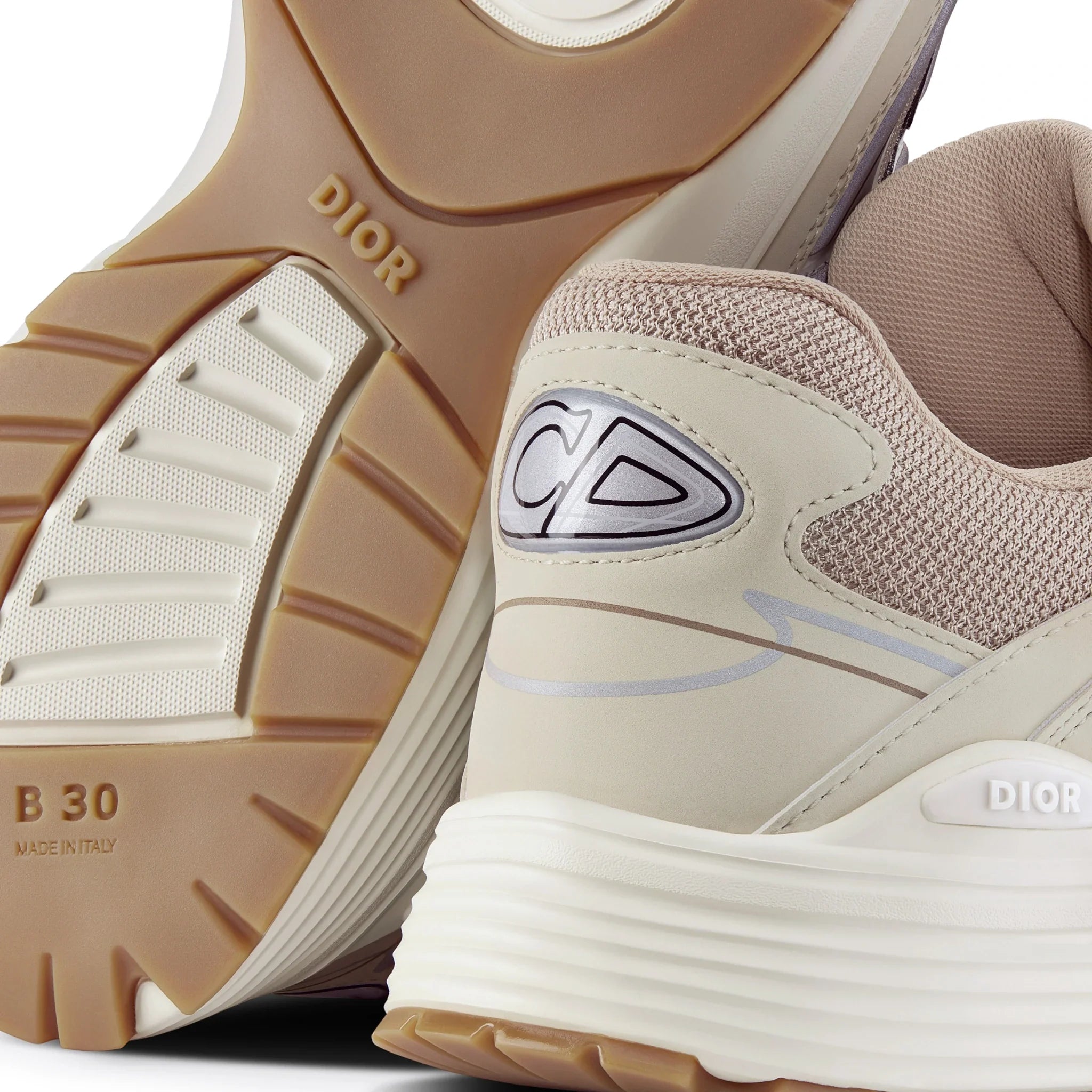 Dior B30 Mesh Cream Trainer – Beige - view 5