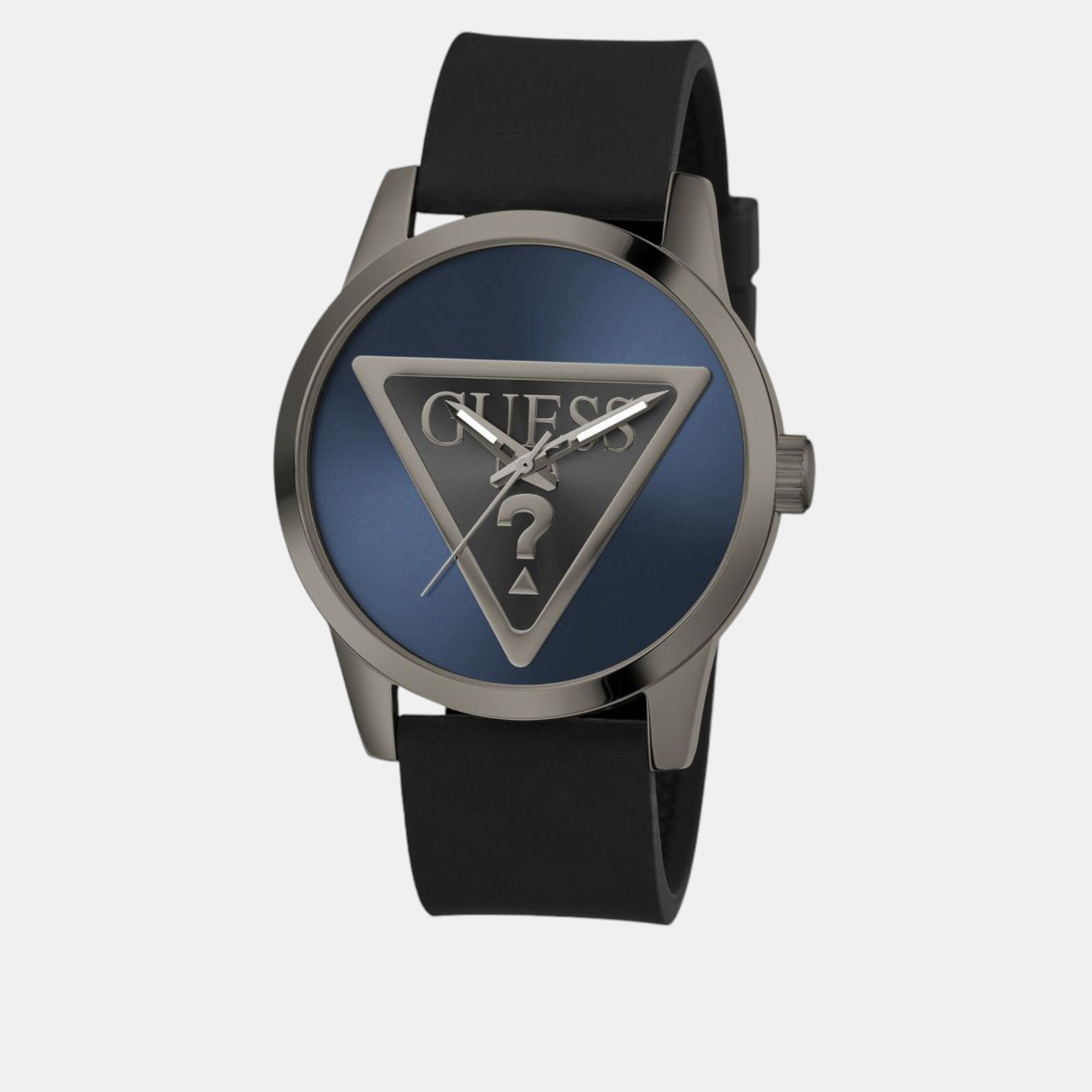 Guess Badge Men Quartz Blue Dial Analog Leather Watch GW0781G5 - view 2