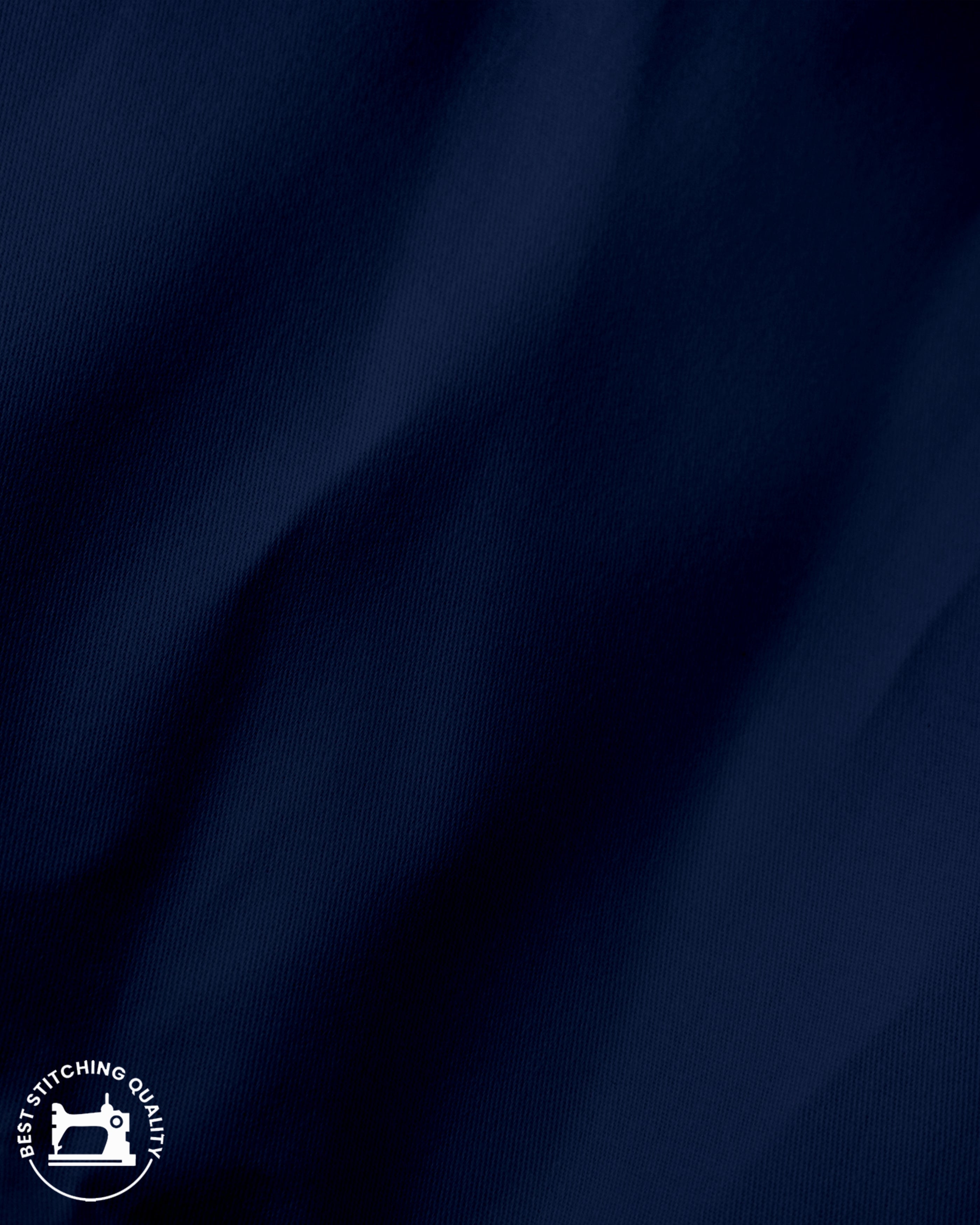 BlackTree Navy Blue I Formal Shirt I Regular Fit I 100% Cotton Shirt - view 3