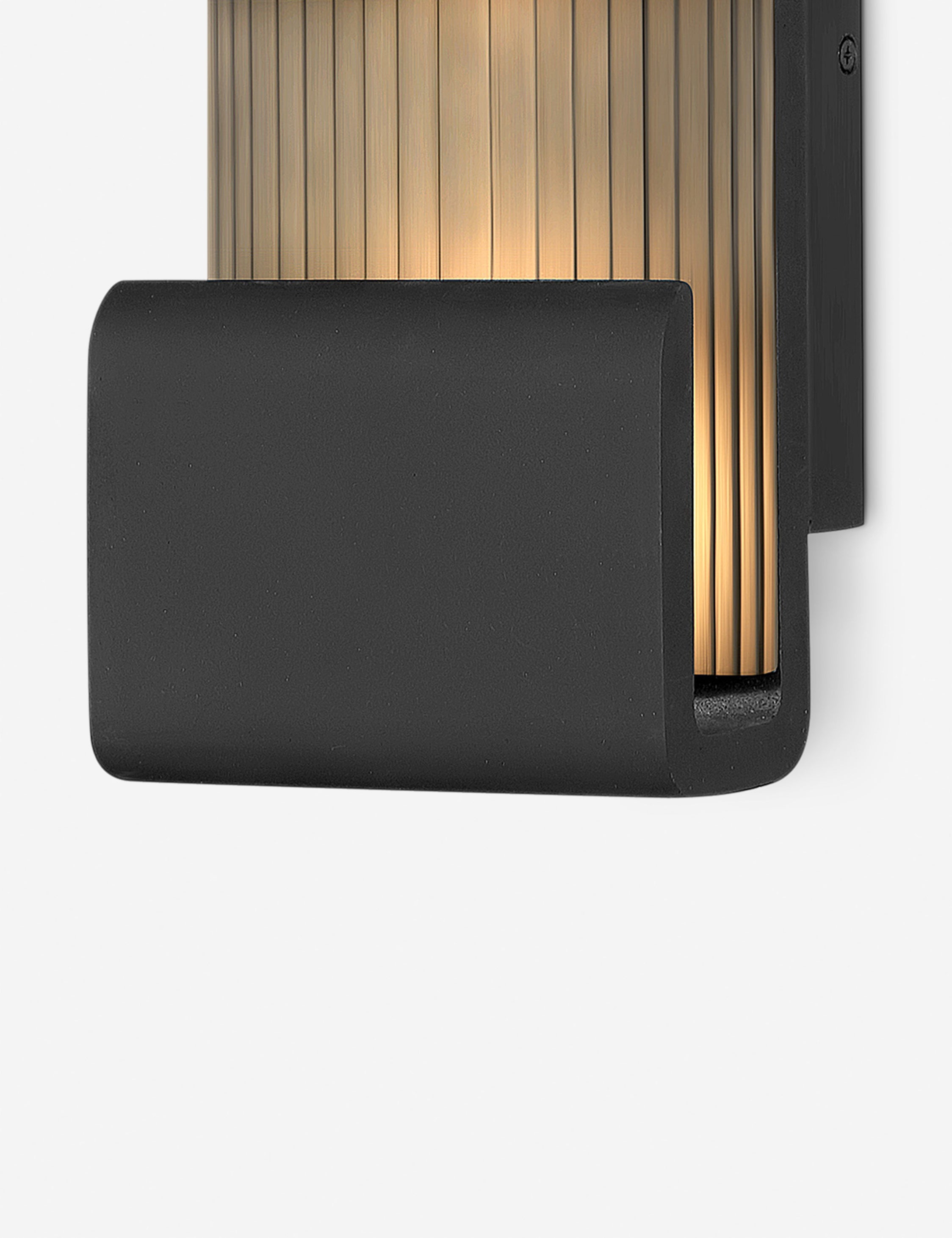 Lulu and Georgia Pacey Outdoor Sconce – Black - view 6