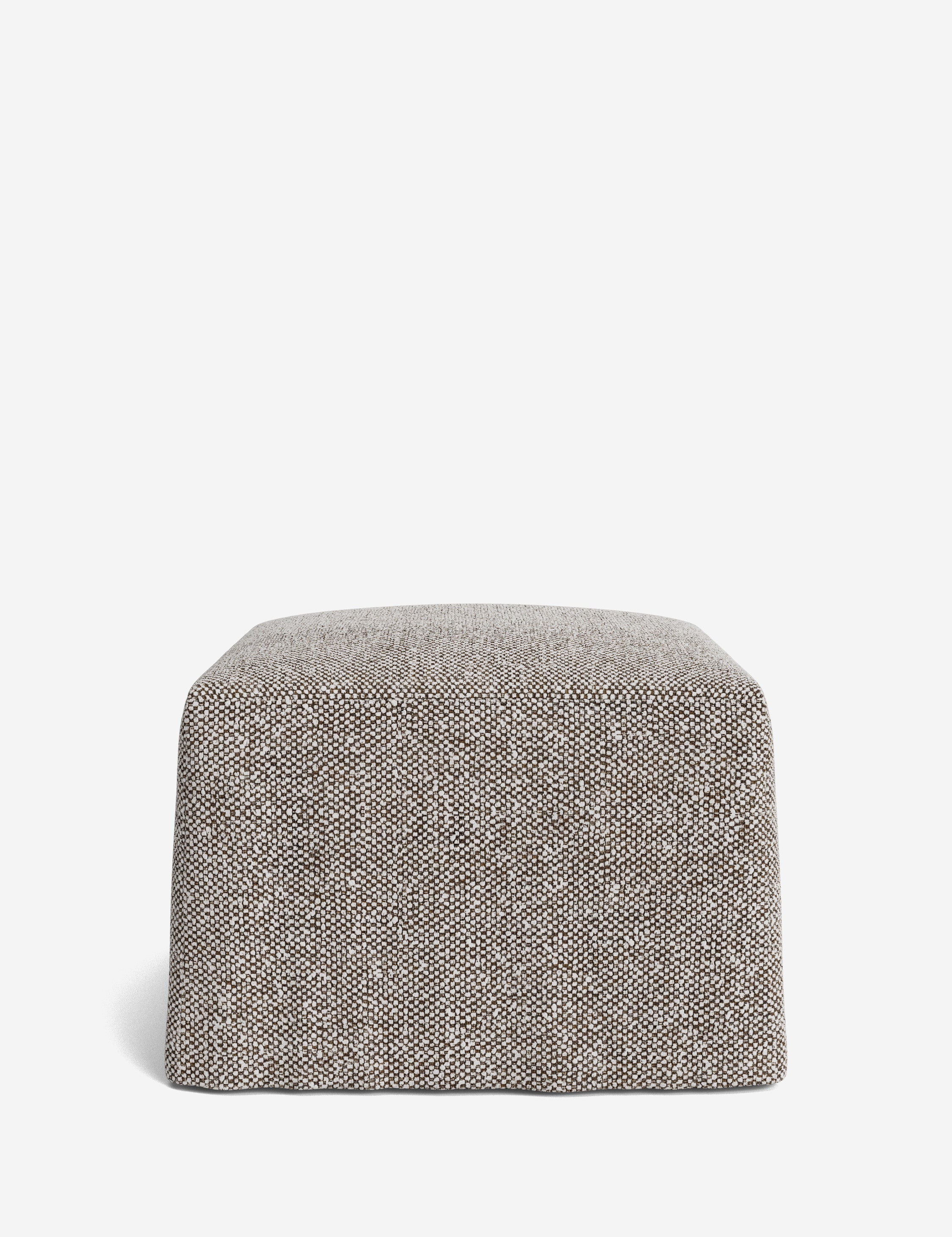 Lulu and Georgia Portola Slipcover Ottoman - view 71