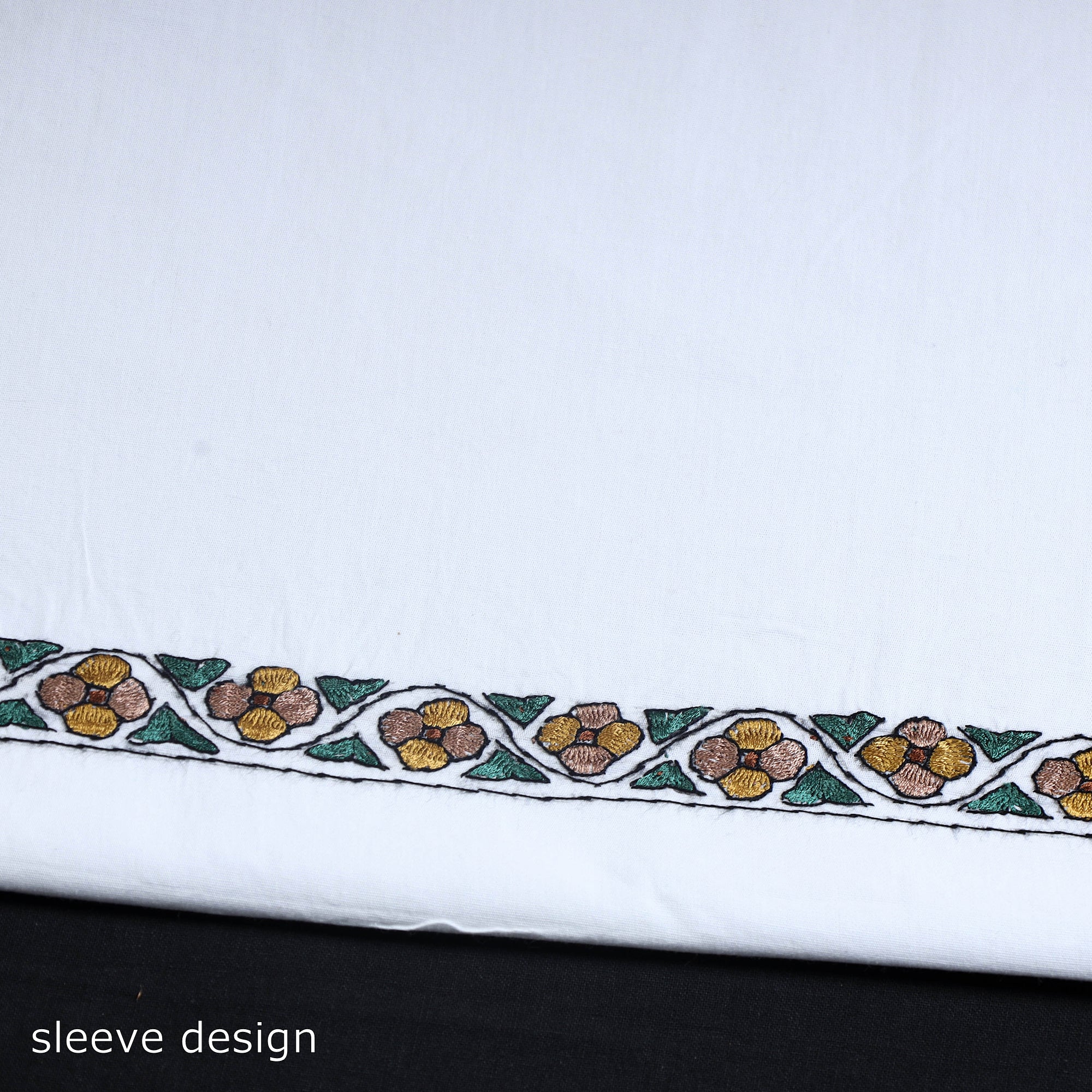 ITOKRI CRAFTS INITIATIVE 2pc Kashida Hand Embroidery Cotton Dress Material 58 - view 4