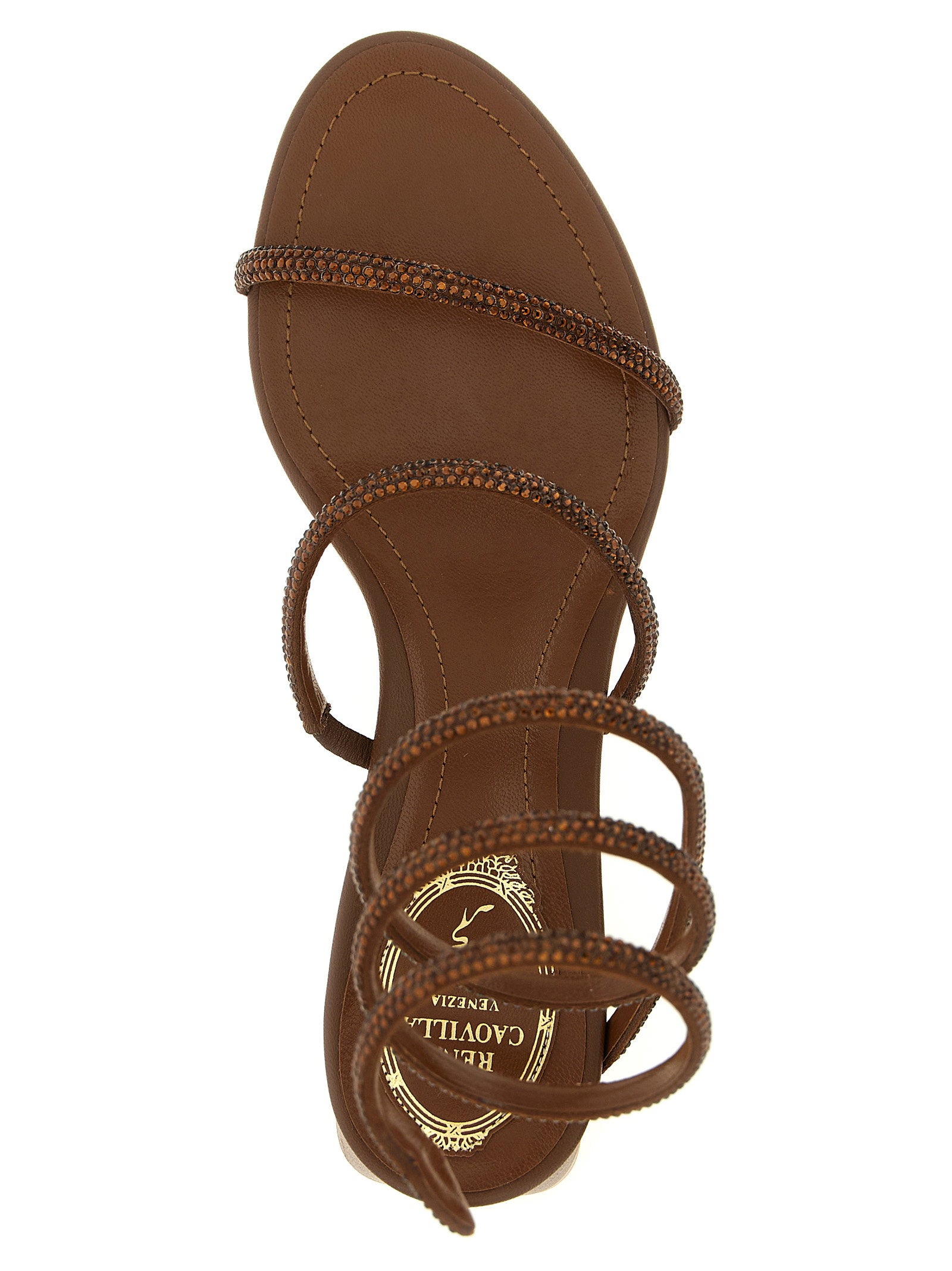 René Caovilla Cleo Sandals – 68% viscose, 32% silk - view 4