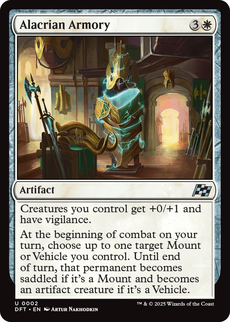 Alacrian armory 2 – Magic Alacrian Armory [2] [Aetherdrift] [Non-Foil]